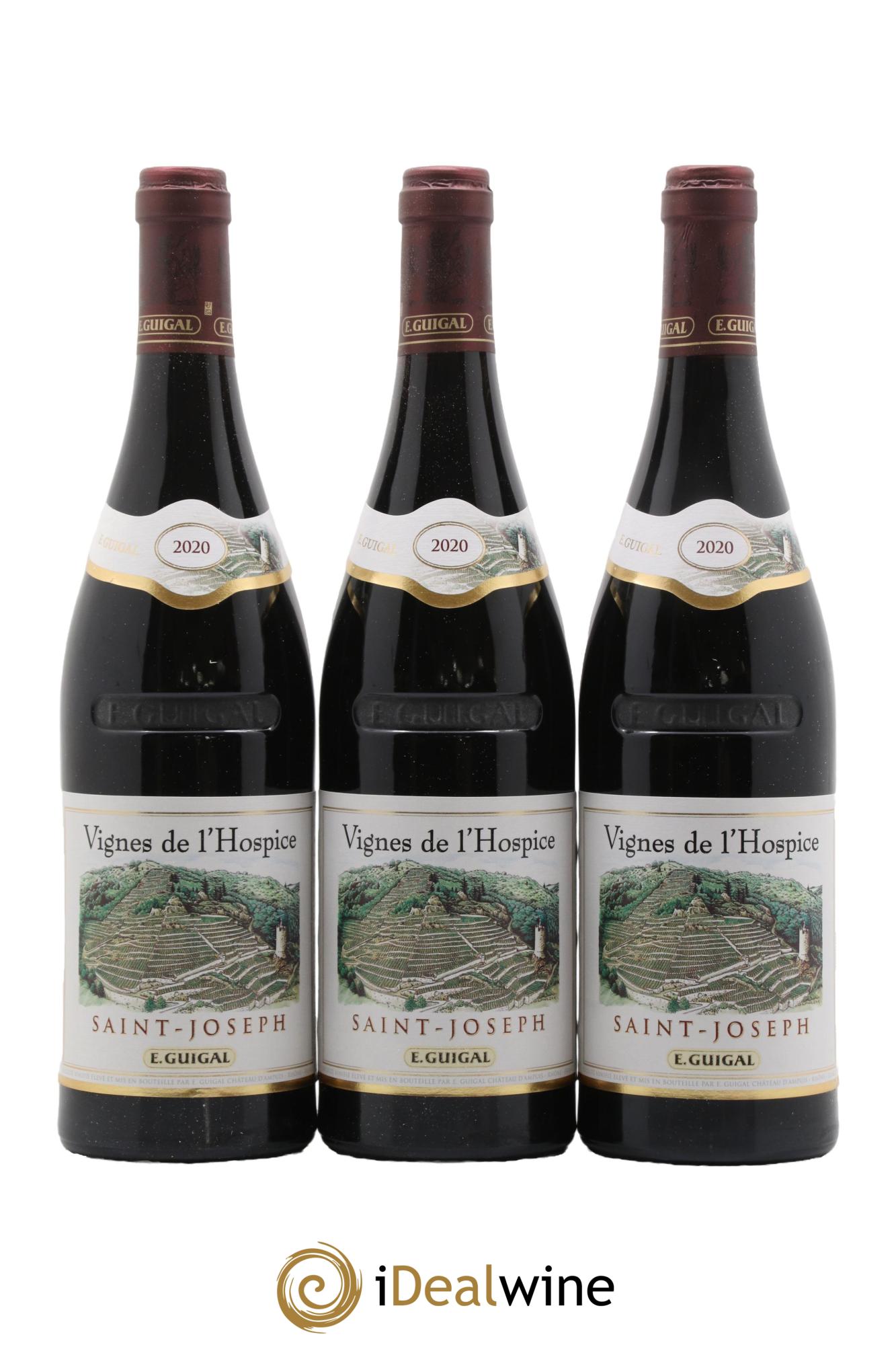 Saint-Joseph Vignes de l'Hospice Guigal 2020 - Lotto di 6 bottiglie - 2