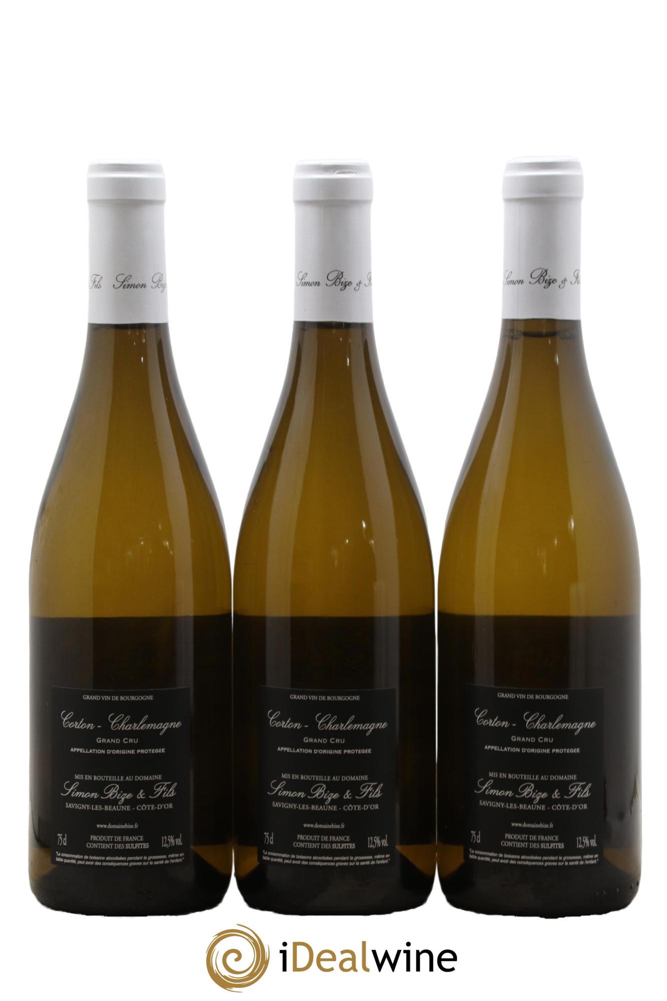 Corton-Charlemagne Grand Cru Simon Bize & Fils 2022 - Posten von 3 Flaschen - 1