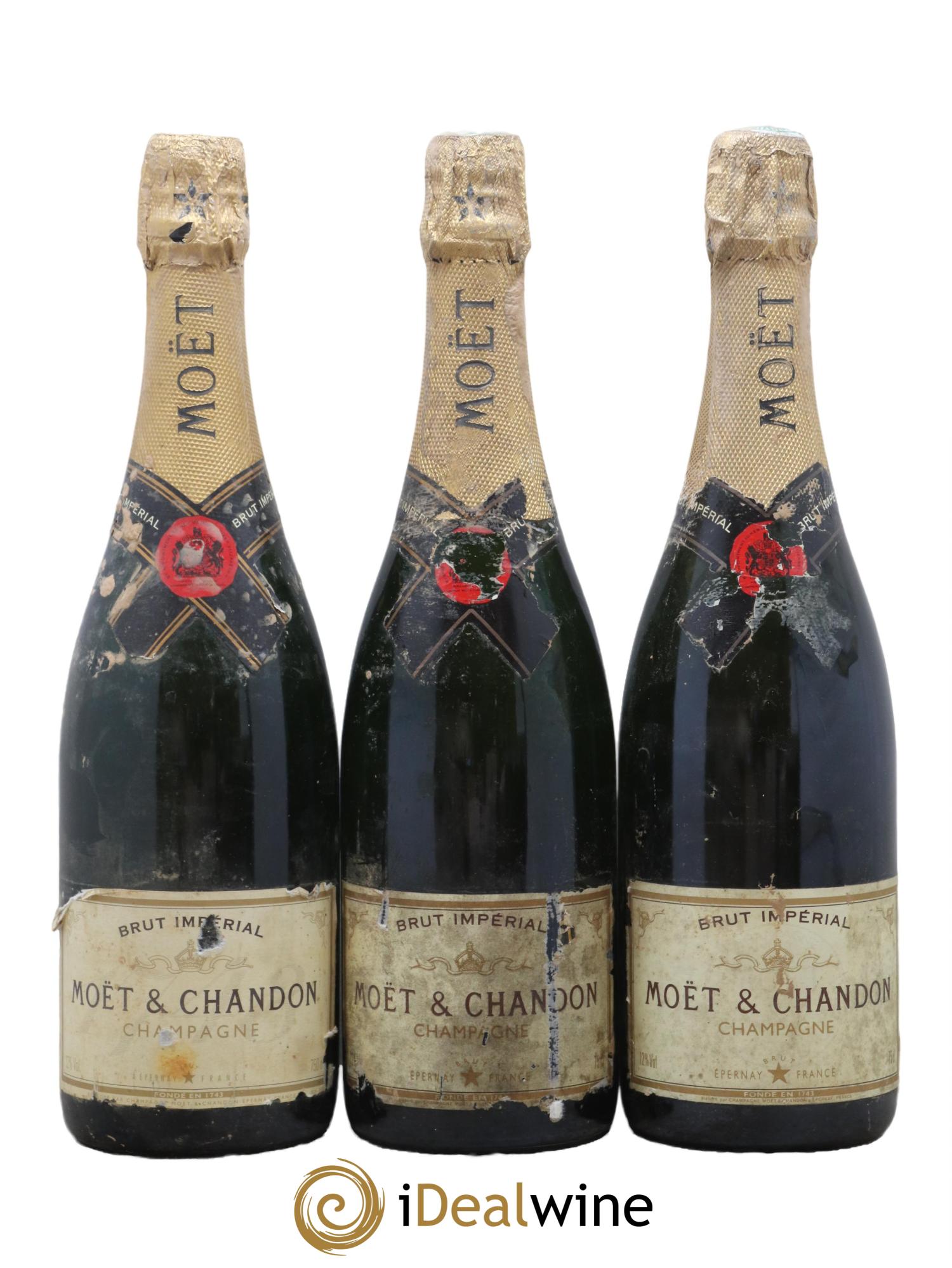 Impérial Brut Moët et Chandon - Lot de 3 bouteilles - 0