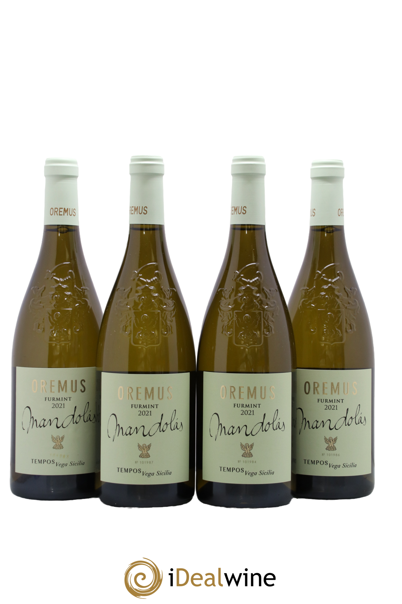 Tokaj Oremus PDO Mandolas Vega Sicilia 2021 - Lot de 4 bouteilles - 0