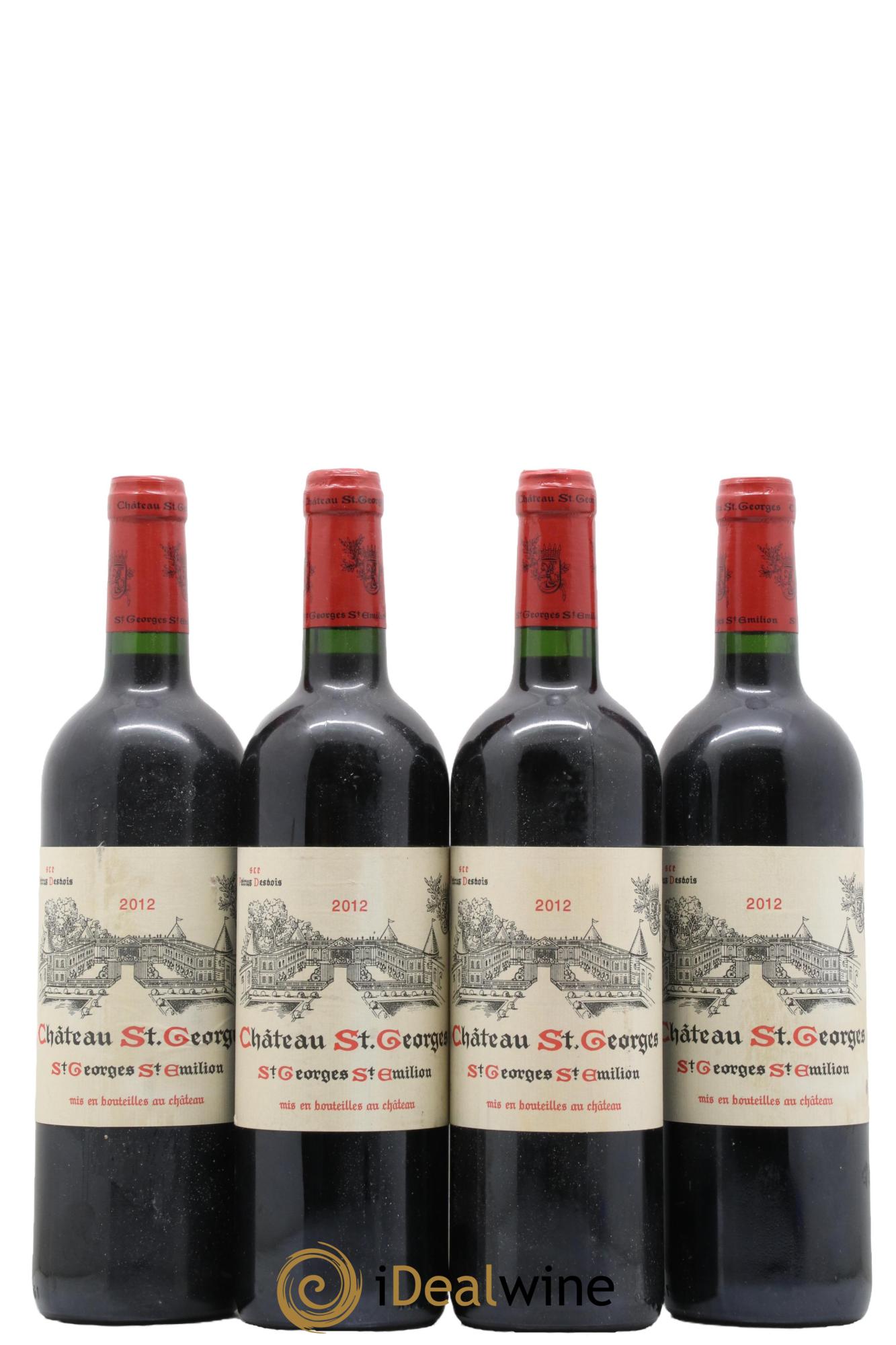 Château Saint-Georges 2012 - Lot de 4 bouteilles - 0