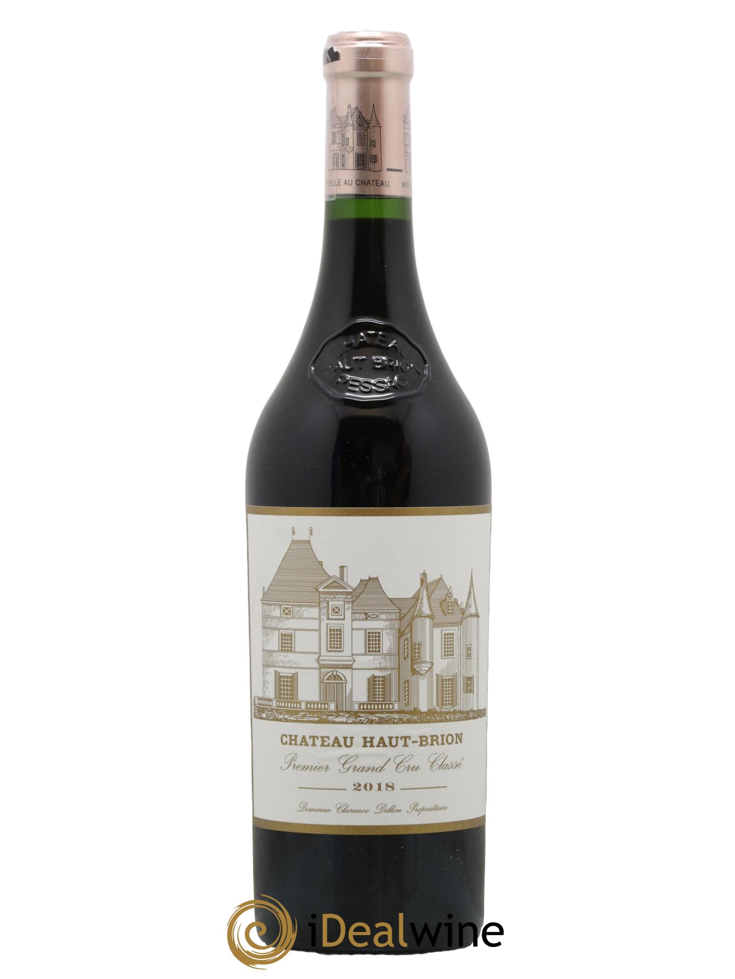 Château Haut Brion 1er Grand Cru Classé 2018 - Lot de 1 bouteille - 0
