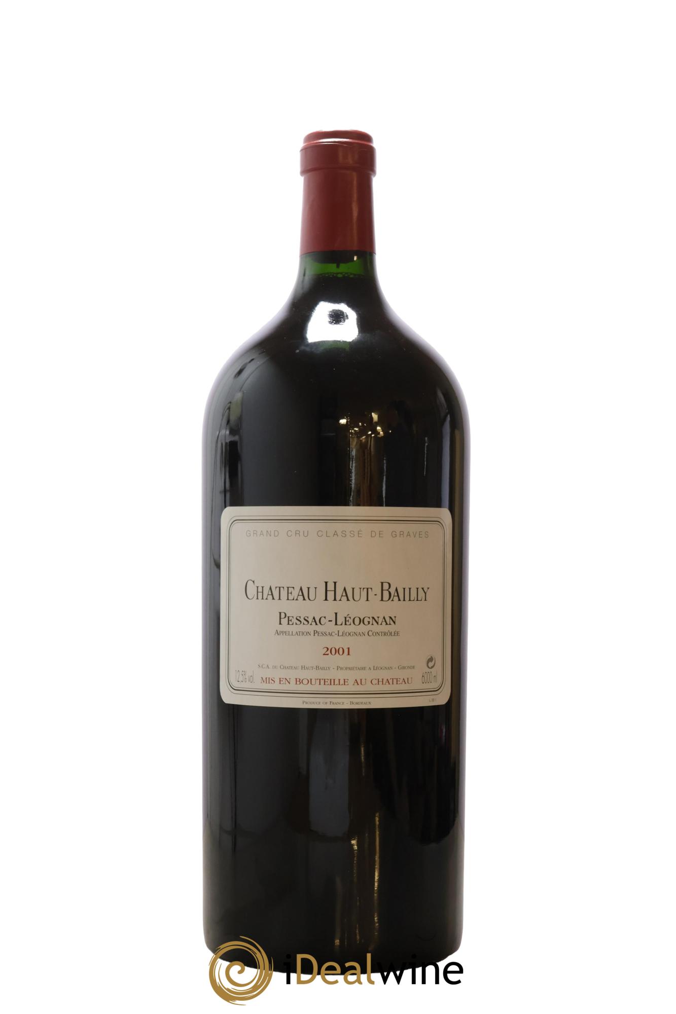 Château Haut-Bailly Cru Classé de Graves 2001 - Lot de 1 impériale - 0