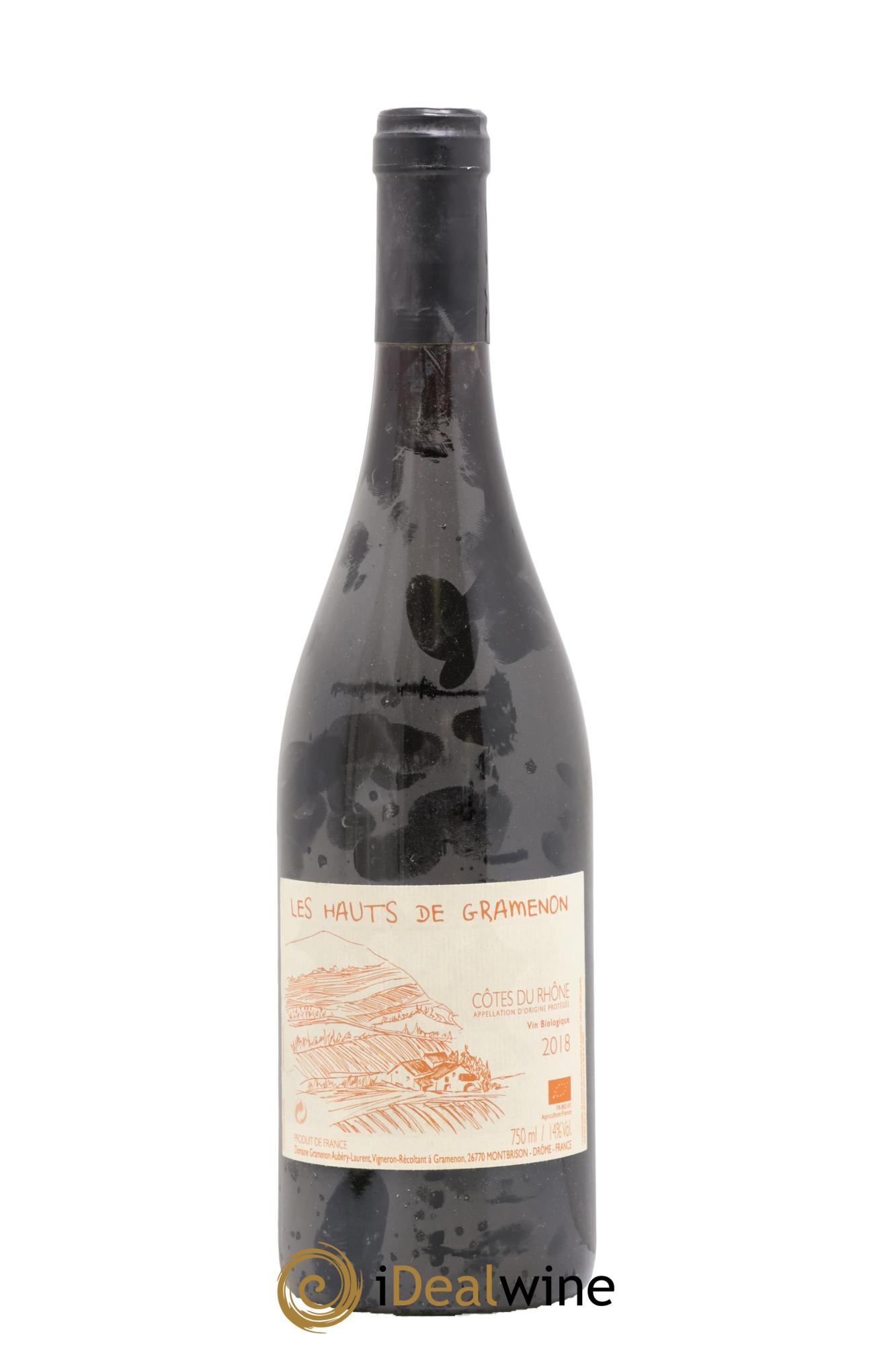 Côtes-du-Rhône Les Hauts de Gramenon Domaine Gramenon 2018 - Lotto di 1 bottiglia - 0