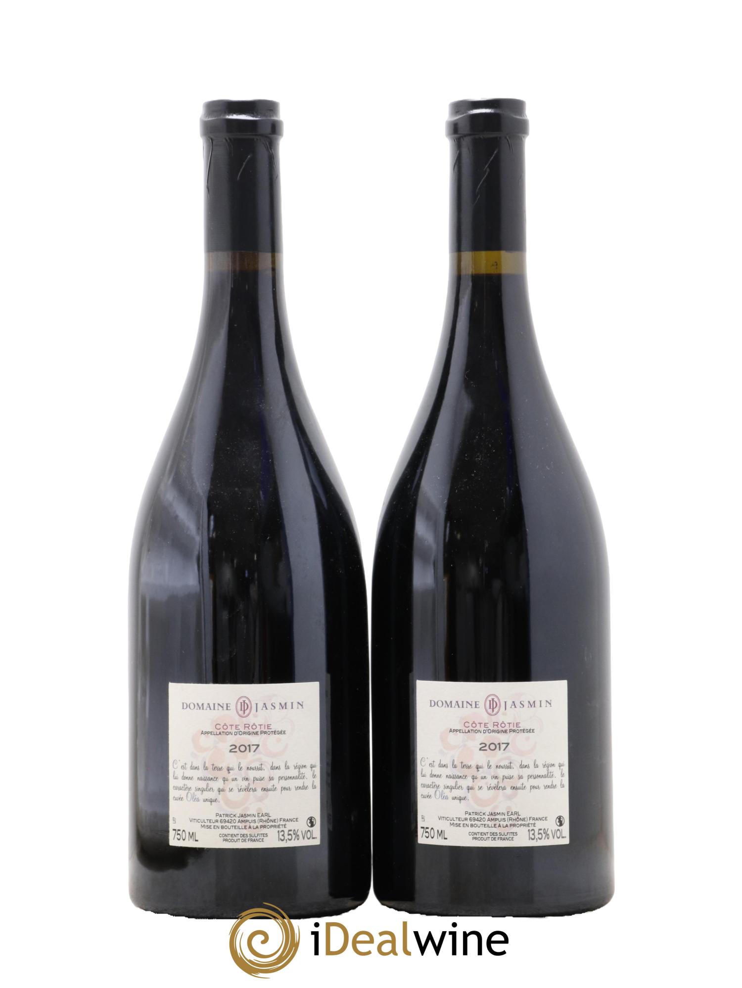 Côte-Rôtie Oléa Jasmin (Domaine) 2017 - Lot de 2 bouteilles - 1