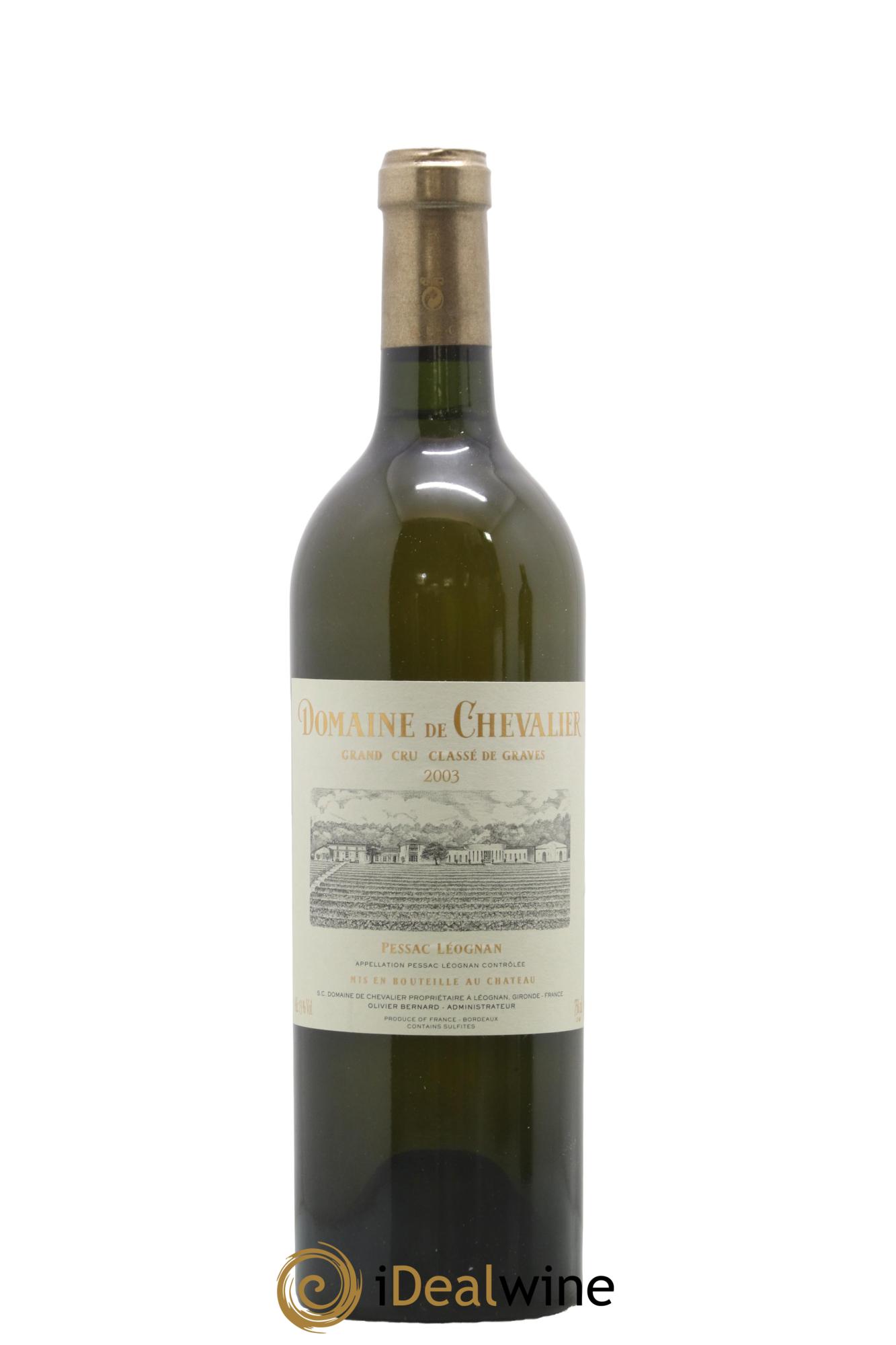 Domaine de Chevalier Cru Classé de Graves 2003 - Posten von 1 Flasche - 0
