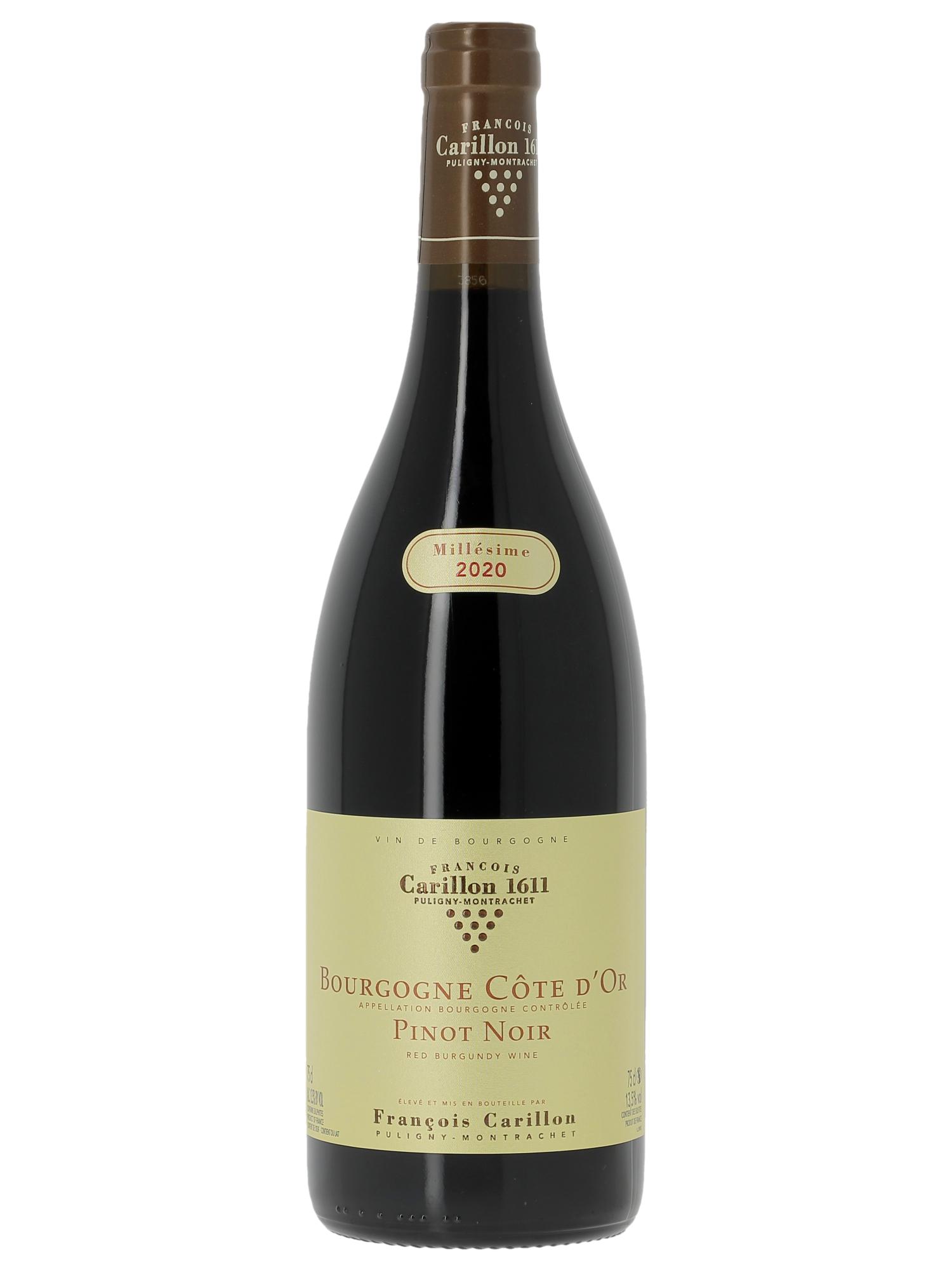 Bourgogne Pinot Noir François Carillon 2020 - Lote de 1 botella - 0