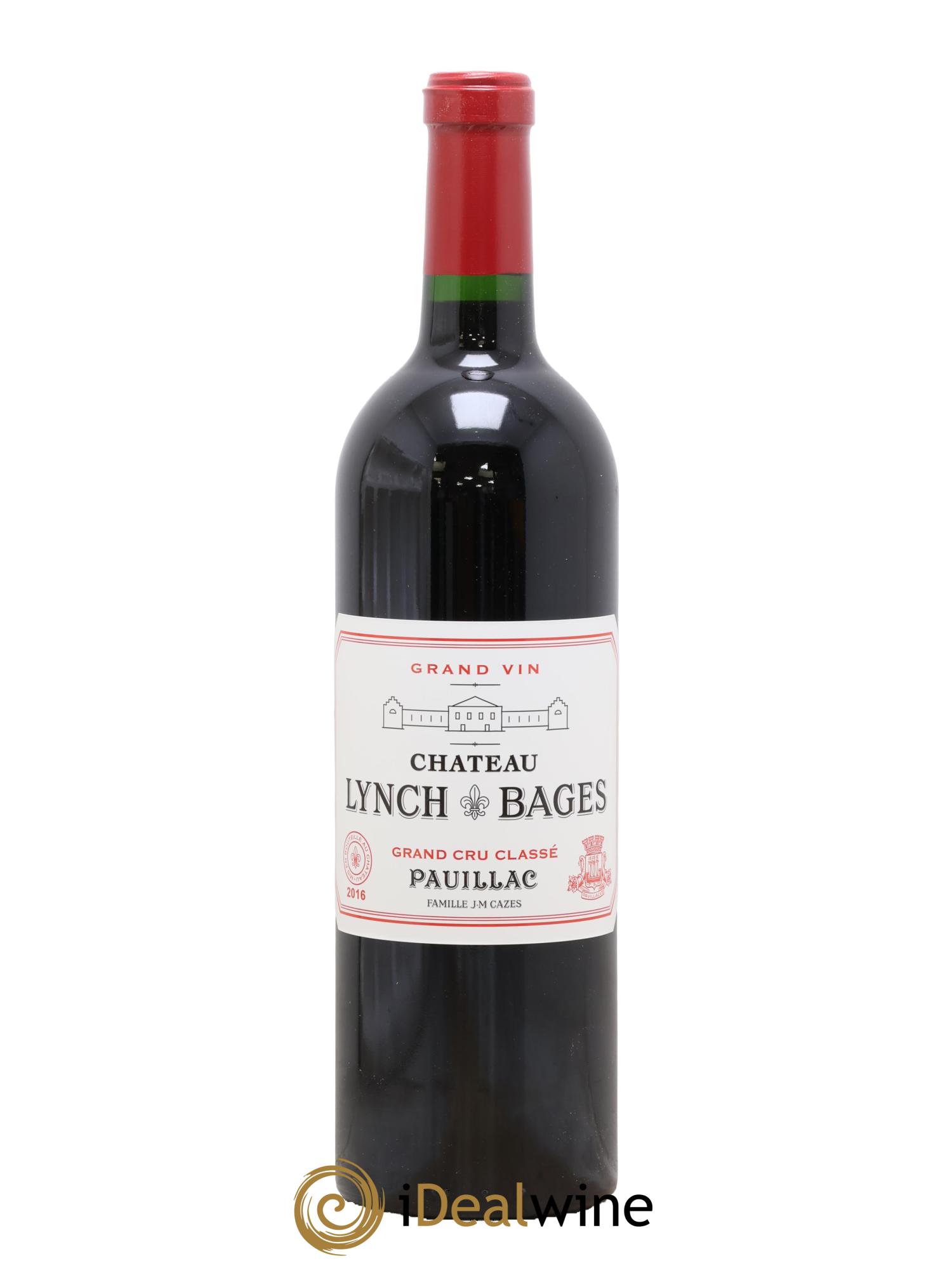 Château Lynch Bages 5ème Grand Cru Classé 2016 - Posten von 1 Flasche - 0