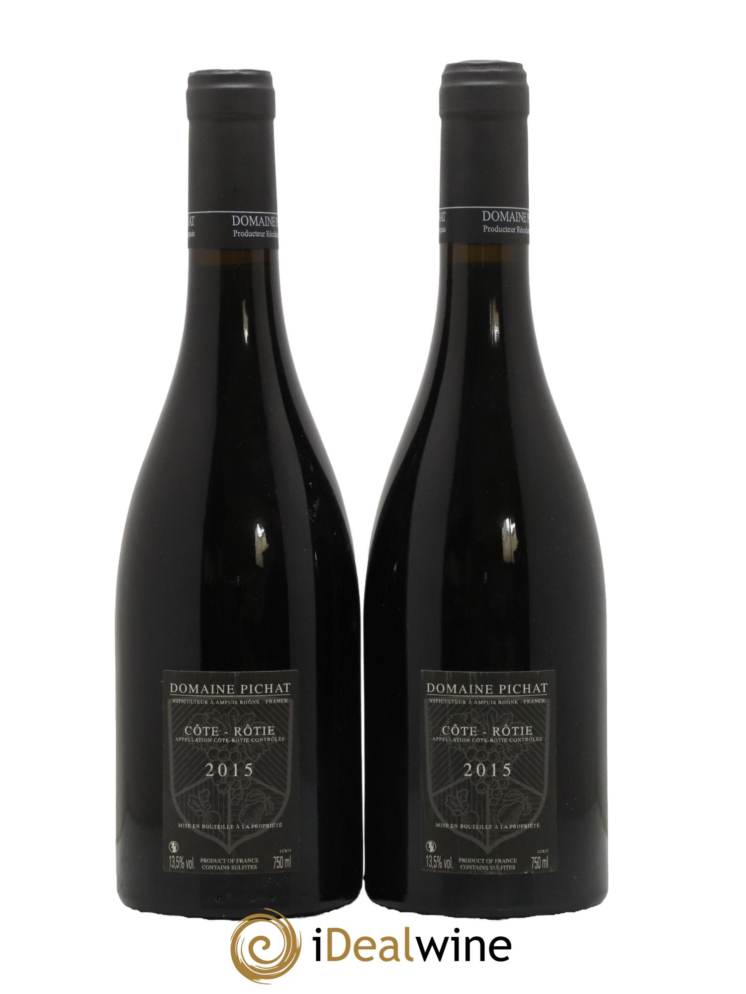 Côte-Rôtie Les Grandes Places Pichat (Domaine) 2015 - Lot de 2 bouteilles - 1