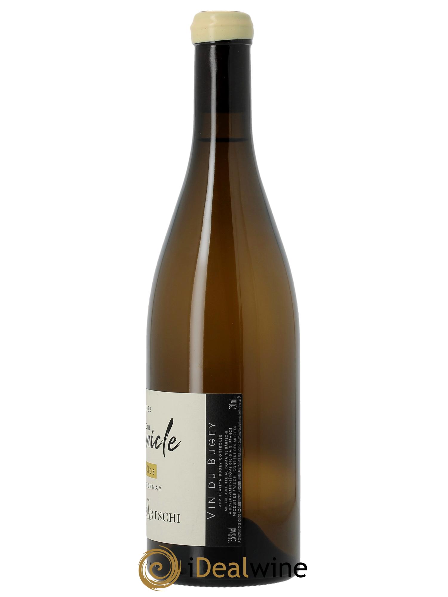 Bugey Manicle Le Clos Clément Bärtschi  2022 - Lot de 1 bouteille - 1