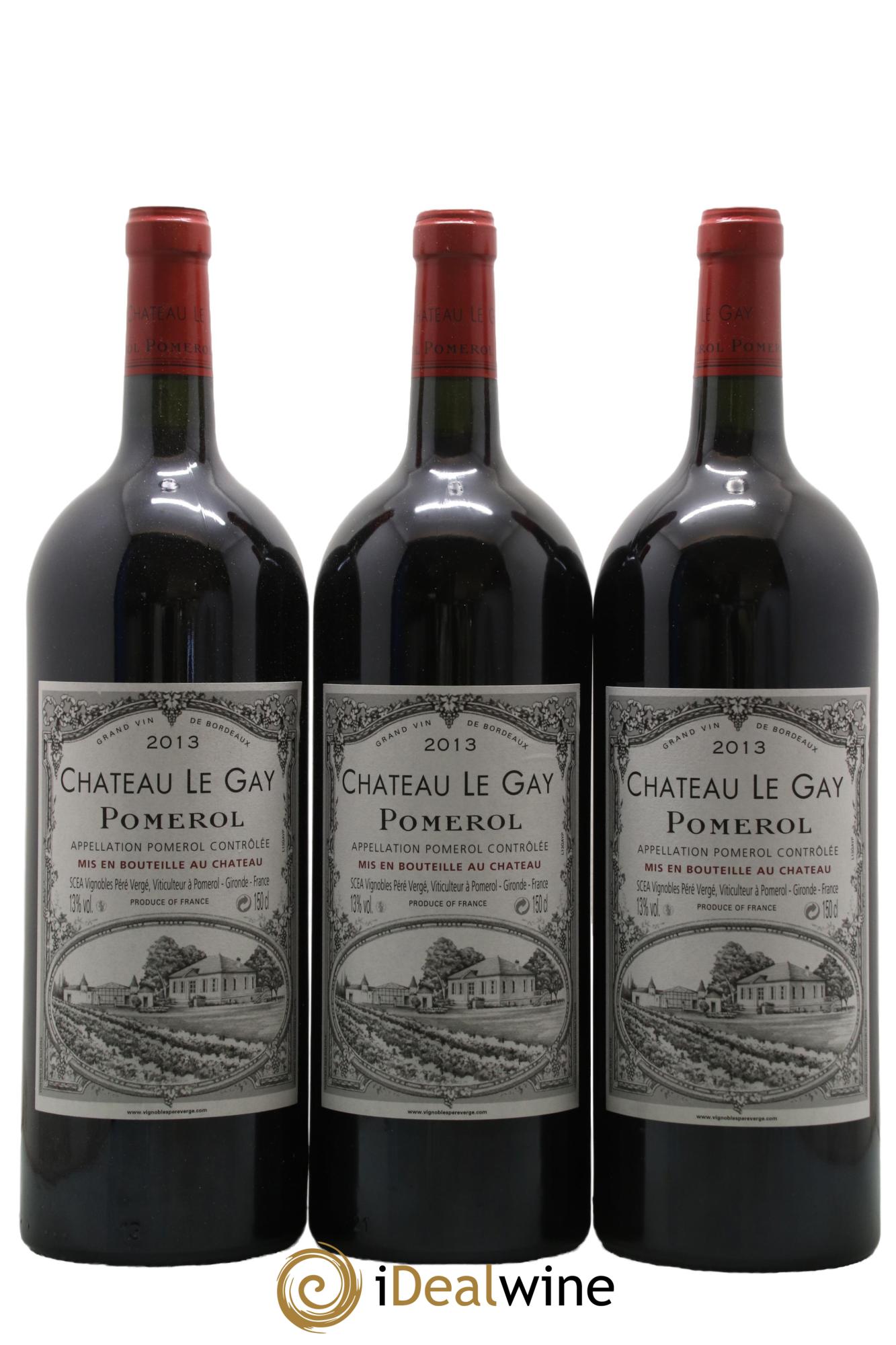 Château Le Gay  2013 - Lot de 6 magnums - 1