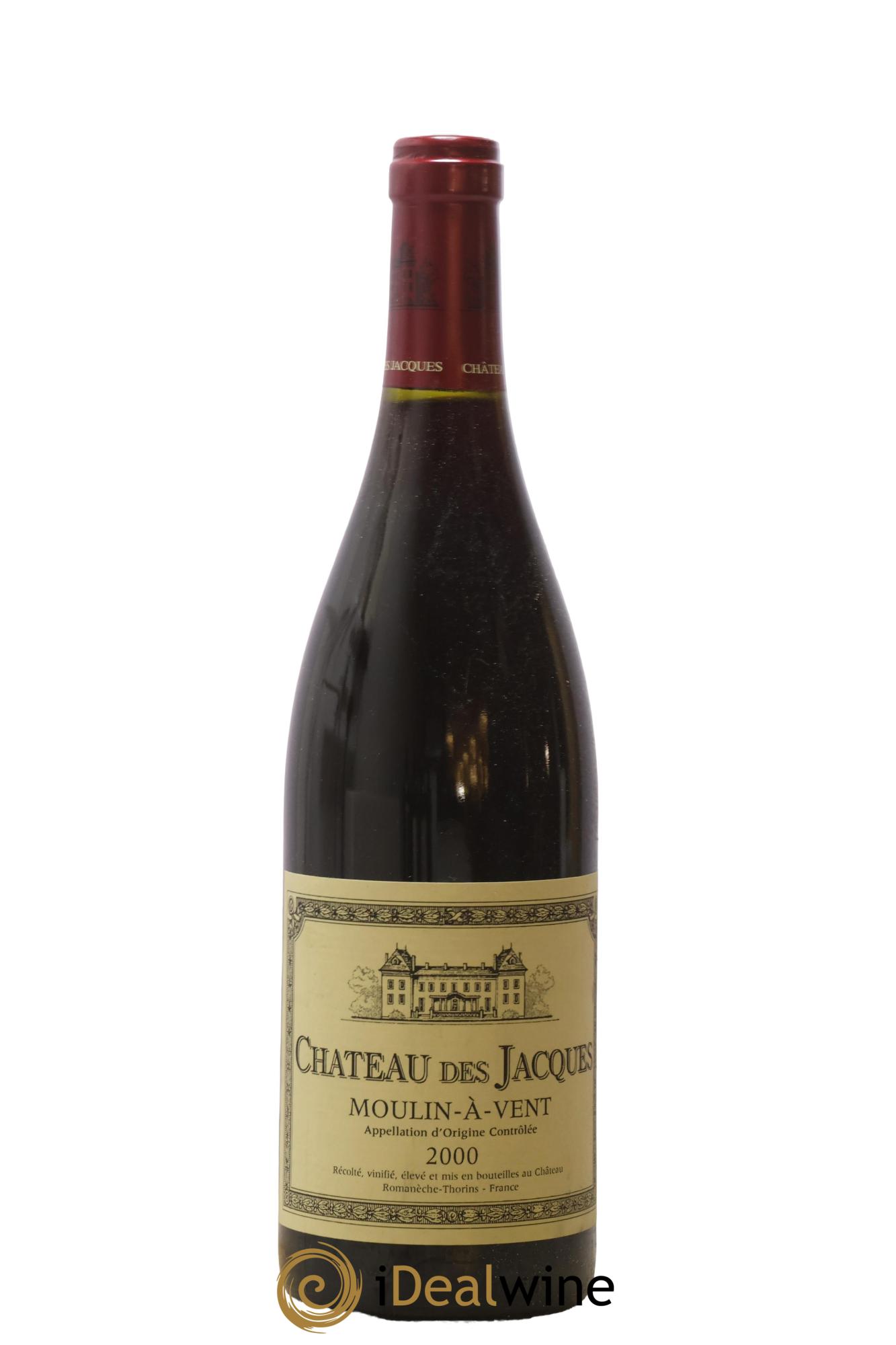 Moulin-à-Vent Château des Jacques 2000 - Lot de 1 bouteille - 0