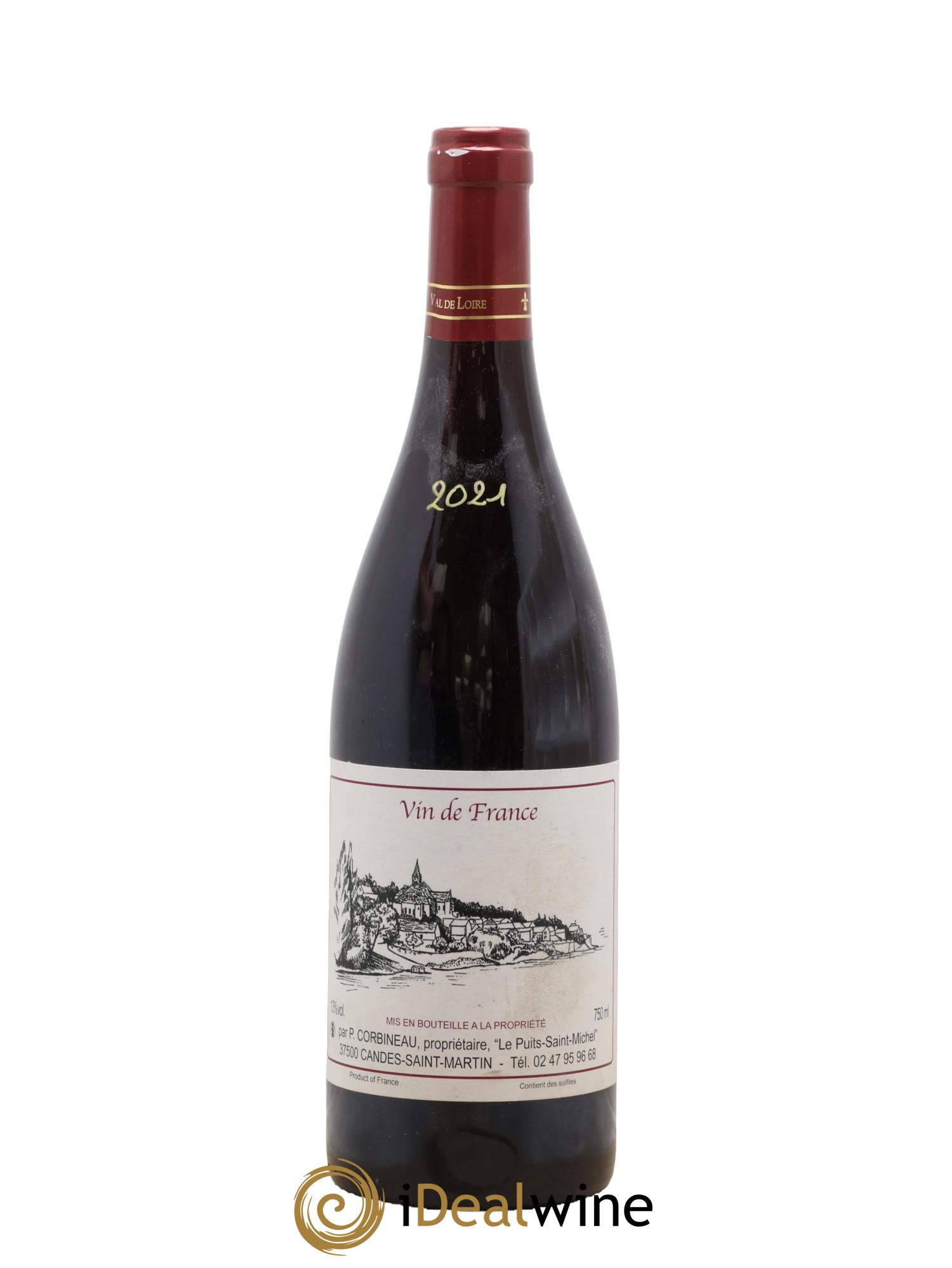 Vin de France Patrick Corbineau 2021 - Lot de 1 bouteille - 0