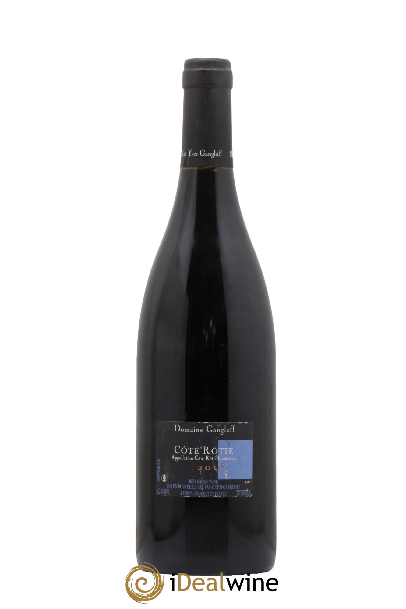 Côte-Rôtie La Barbarine Gangloff (Domaine) 2015 - Lot de 1 bouteille - 1