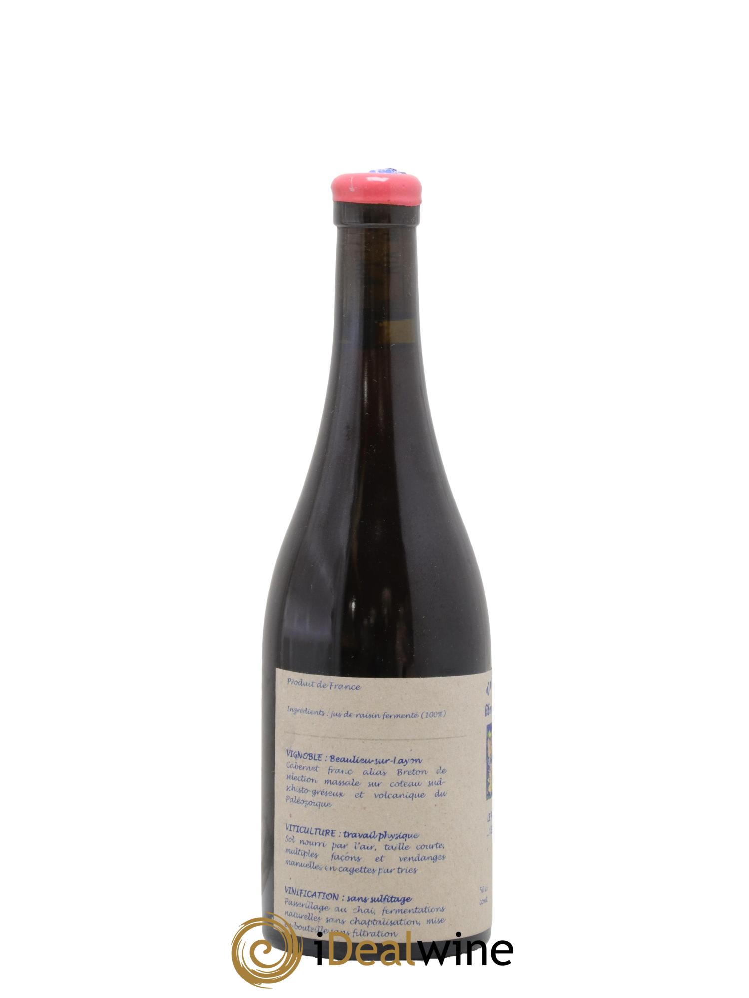 Vin de France Le Pur Elixir des Gaseneries Un Vin de Terre Libre Comme l'Air Josettz Medau et Pierre Weyand 2005 - Lot de 1 format 50cl - 2