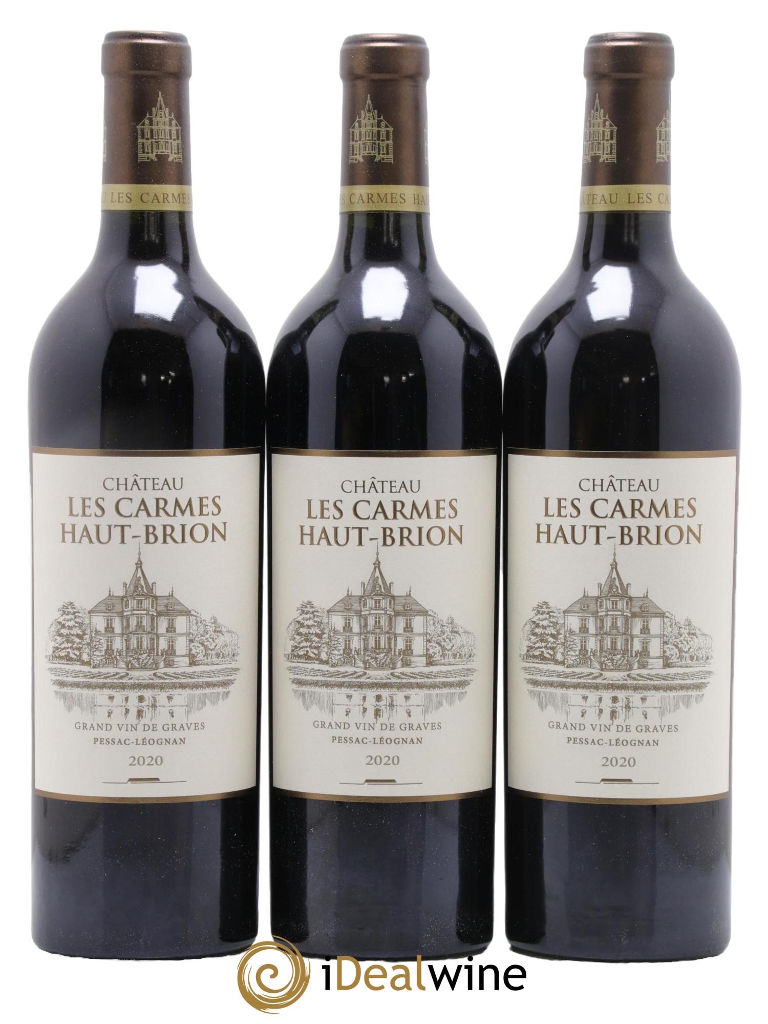 Château Les Carmes Haut-Brion 2020 - Lot de 6 bouteilles - 2