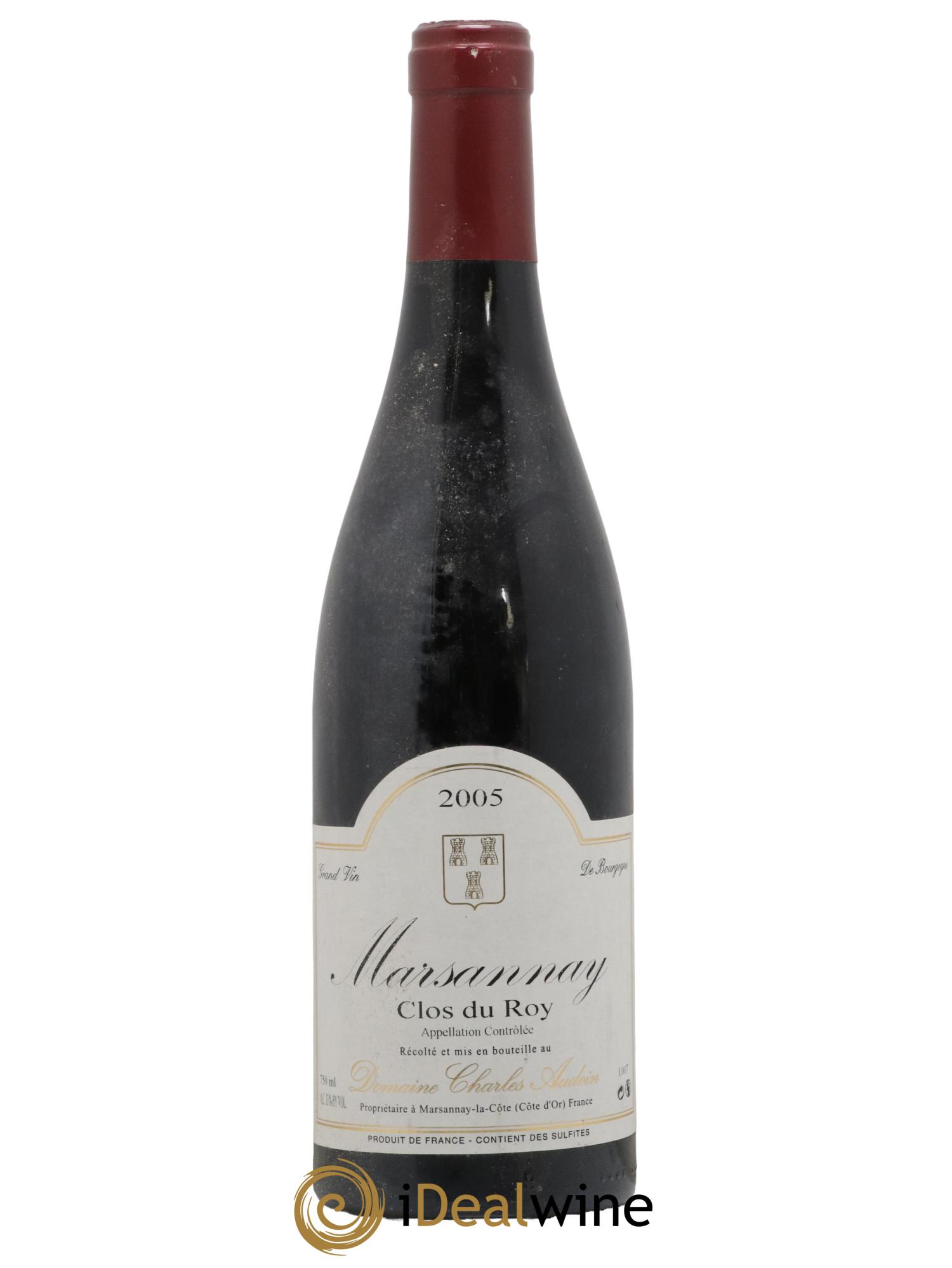 Marsannay Clos Du Roi Charles Haudoin 2005 - Lot de 1 bouteille - 0