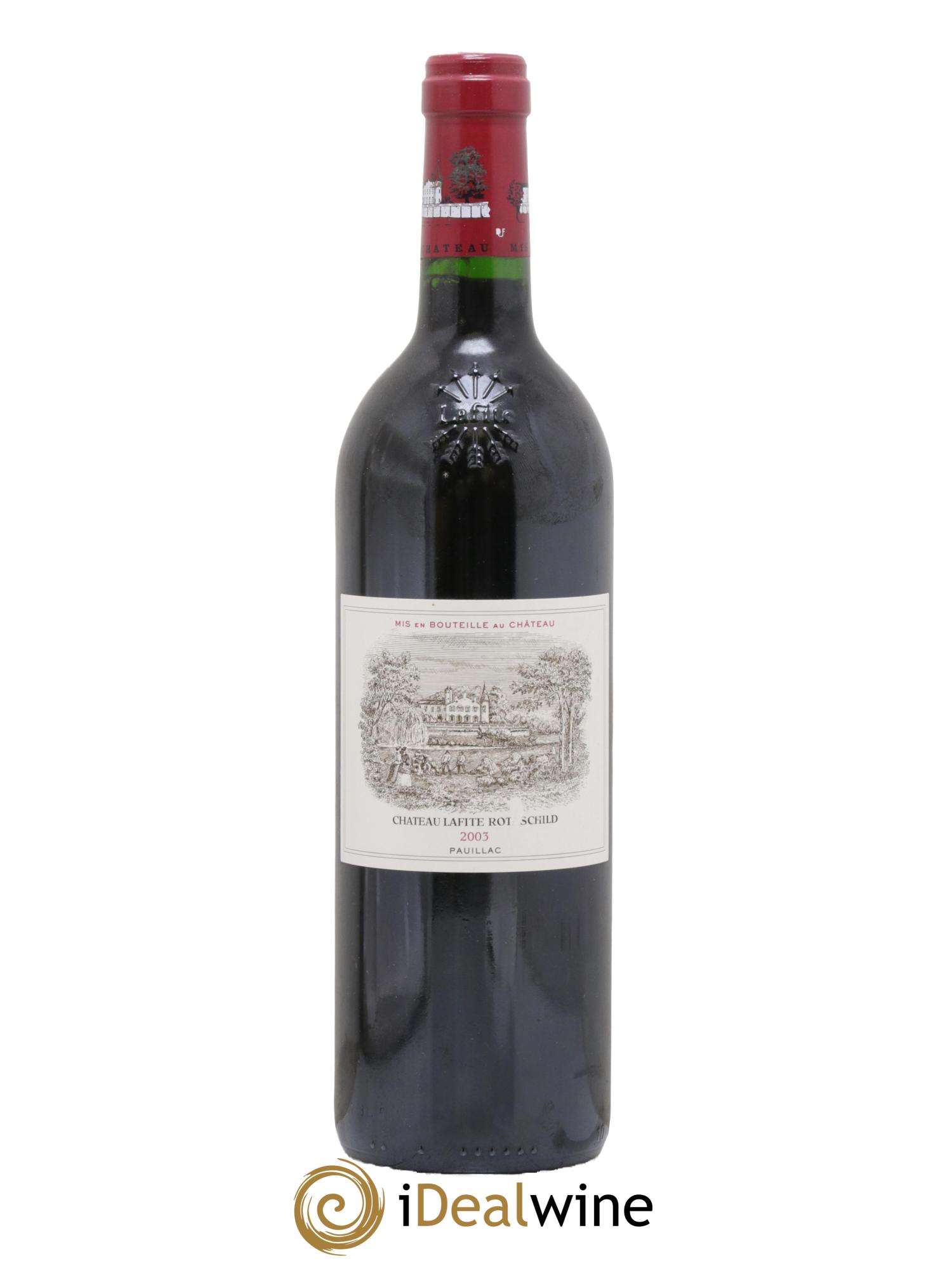 Château Lafite Rothschild 1er Grand Cru Classé 2003 - Lot de 1 bouteille - 0