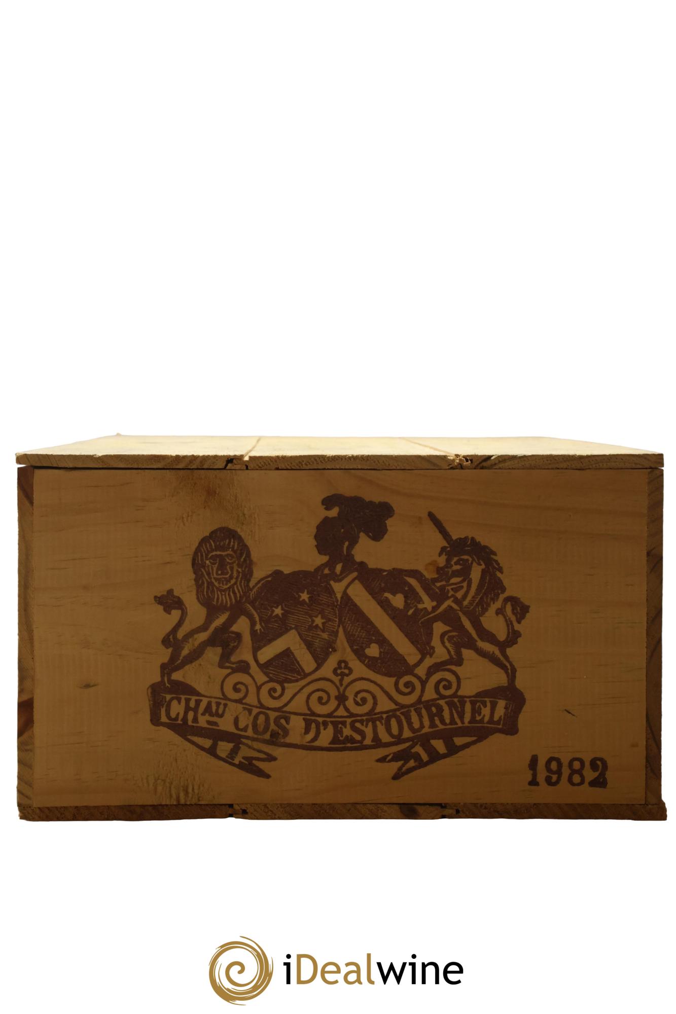Cos d'Estournel 2ème Grand Cru Classé 1982 - Lot de 12 bouteilles - 6