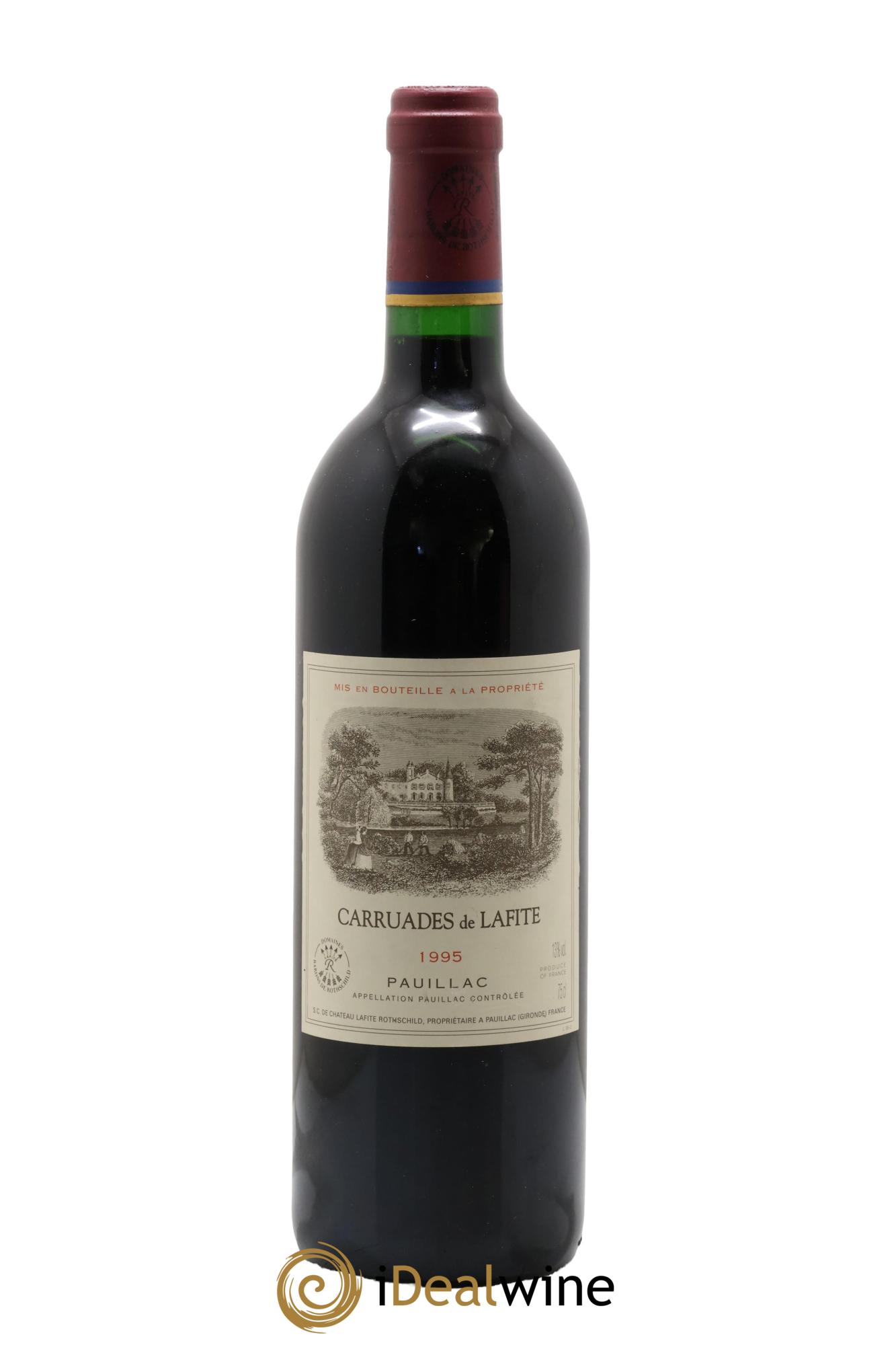 Carruades de Lafite Rothschild Second Vin 1995 - Lot de 1 bouteille - 0