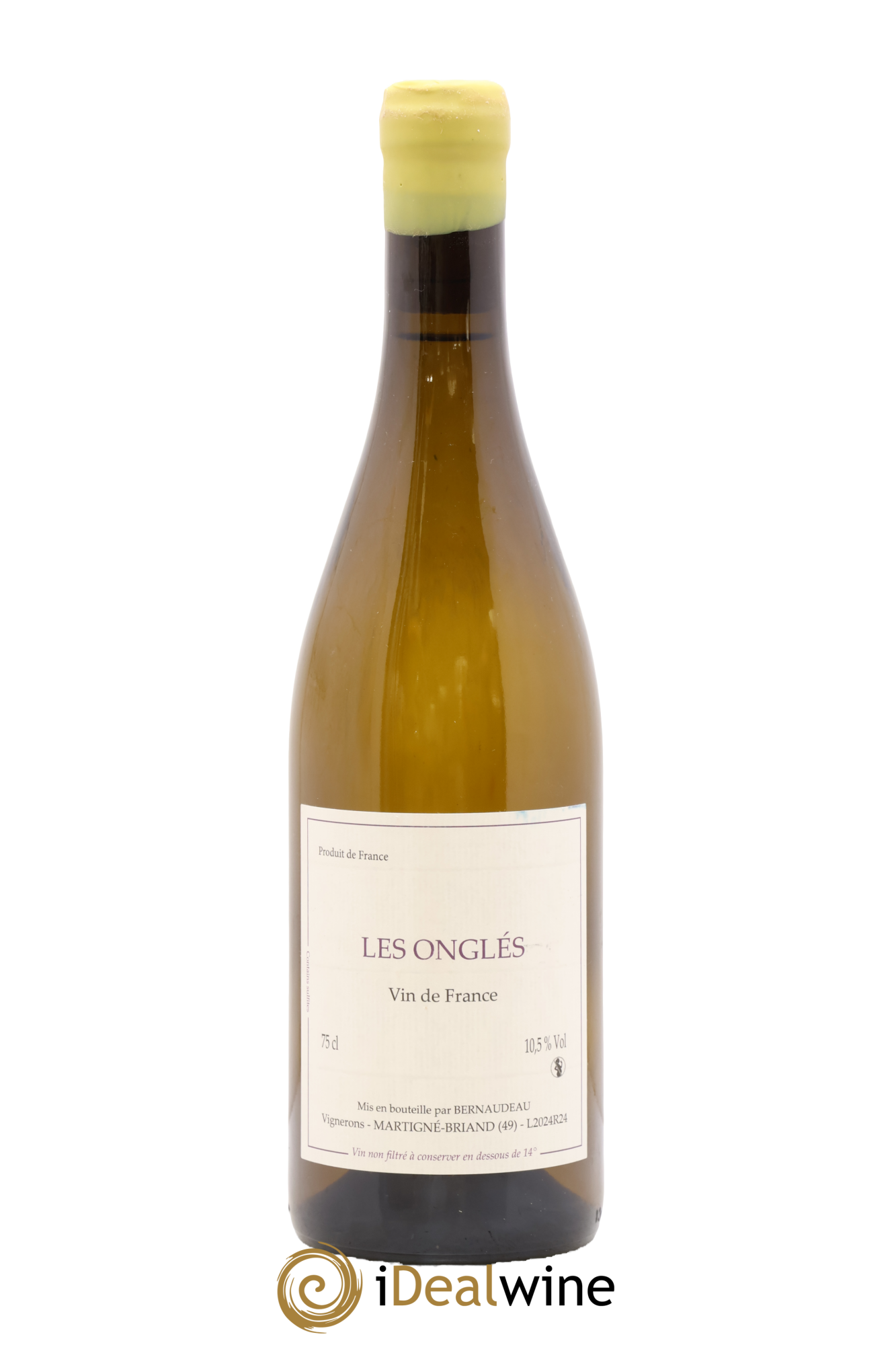 Vin de France Les Onglés Stéphane Bernaudeau 2024 - Lote de 1 botella - 0