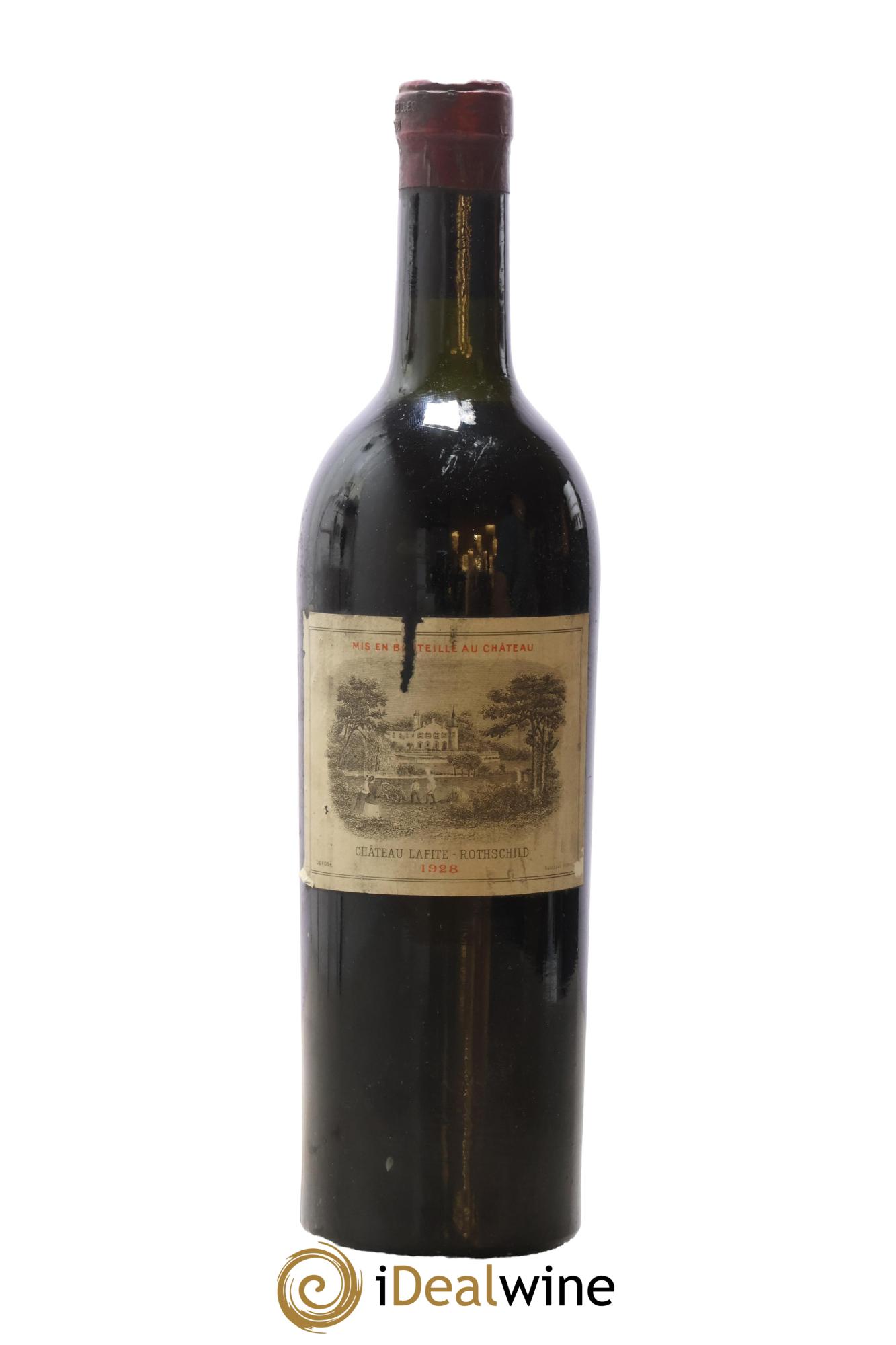 Château Lafite Rothschild 1er Grand Cru Classé 1928 - Lot de 1 bouteille - 0