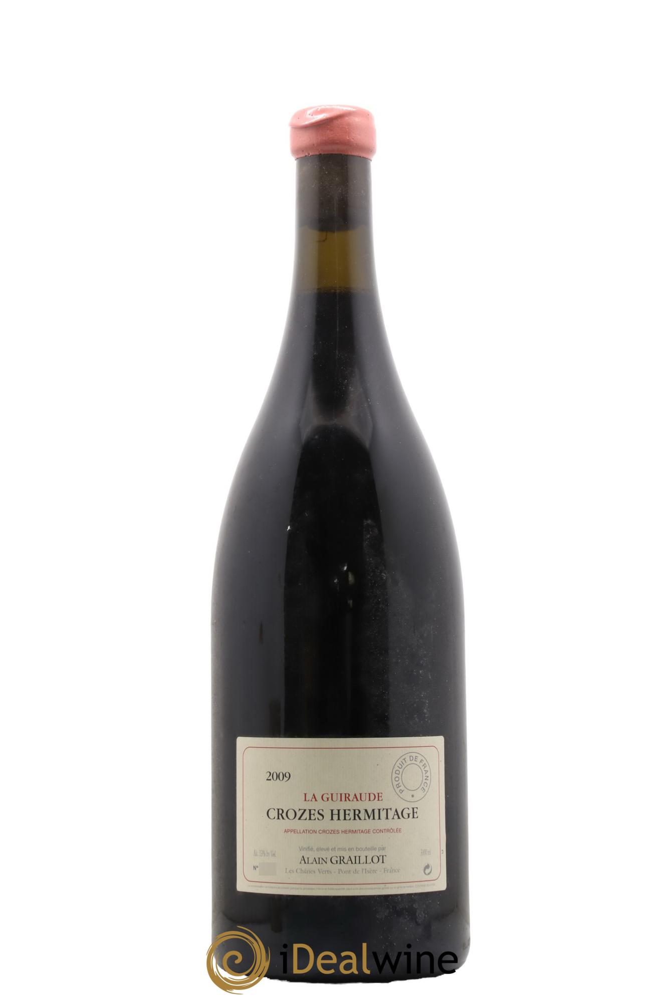 Crozes-Hermitage La Guiraude Domaine Graillot 2009 - Lot de 1 double magnum - 0