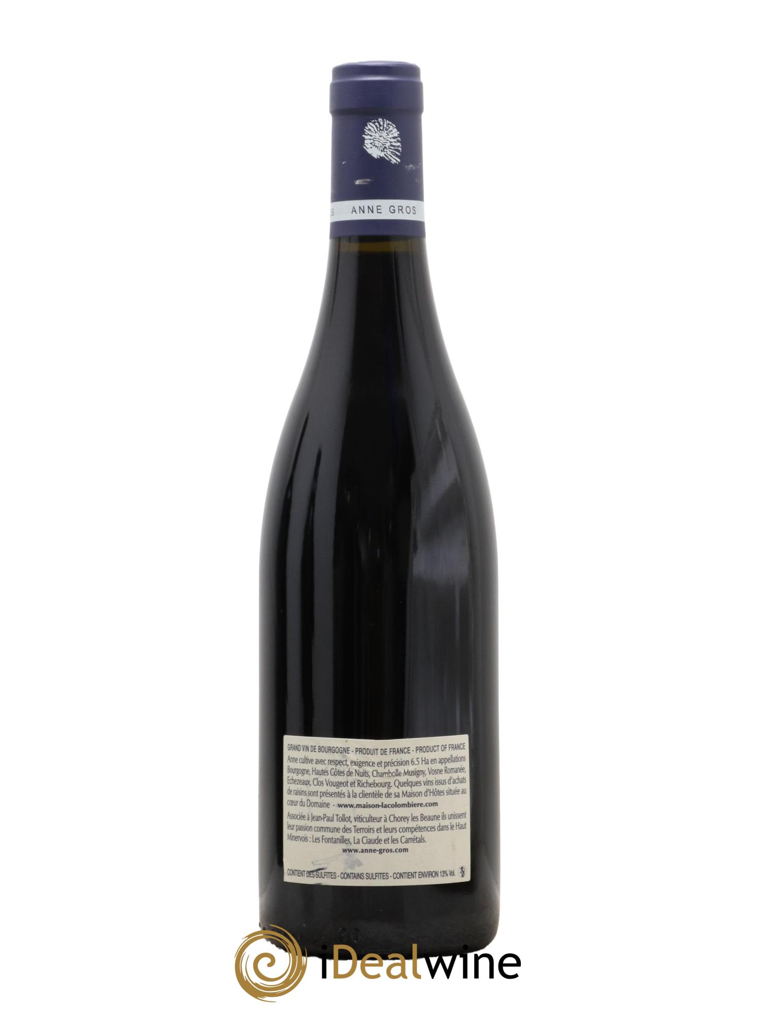 Vosne-Romanée Les Barreaux Anne Gros 2012 - Lot de 1 bouteille - 1