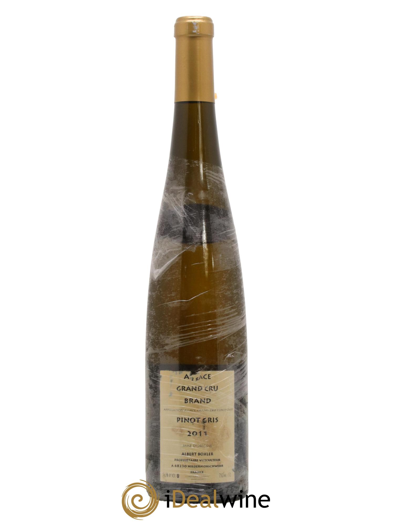 Alsace Pinot Gris Grand Cru Brand Albert Boxler 2011 - Lot de 1 bouteille - 1