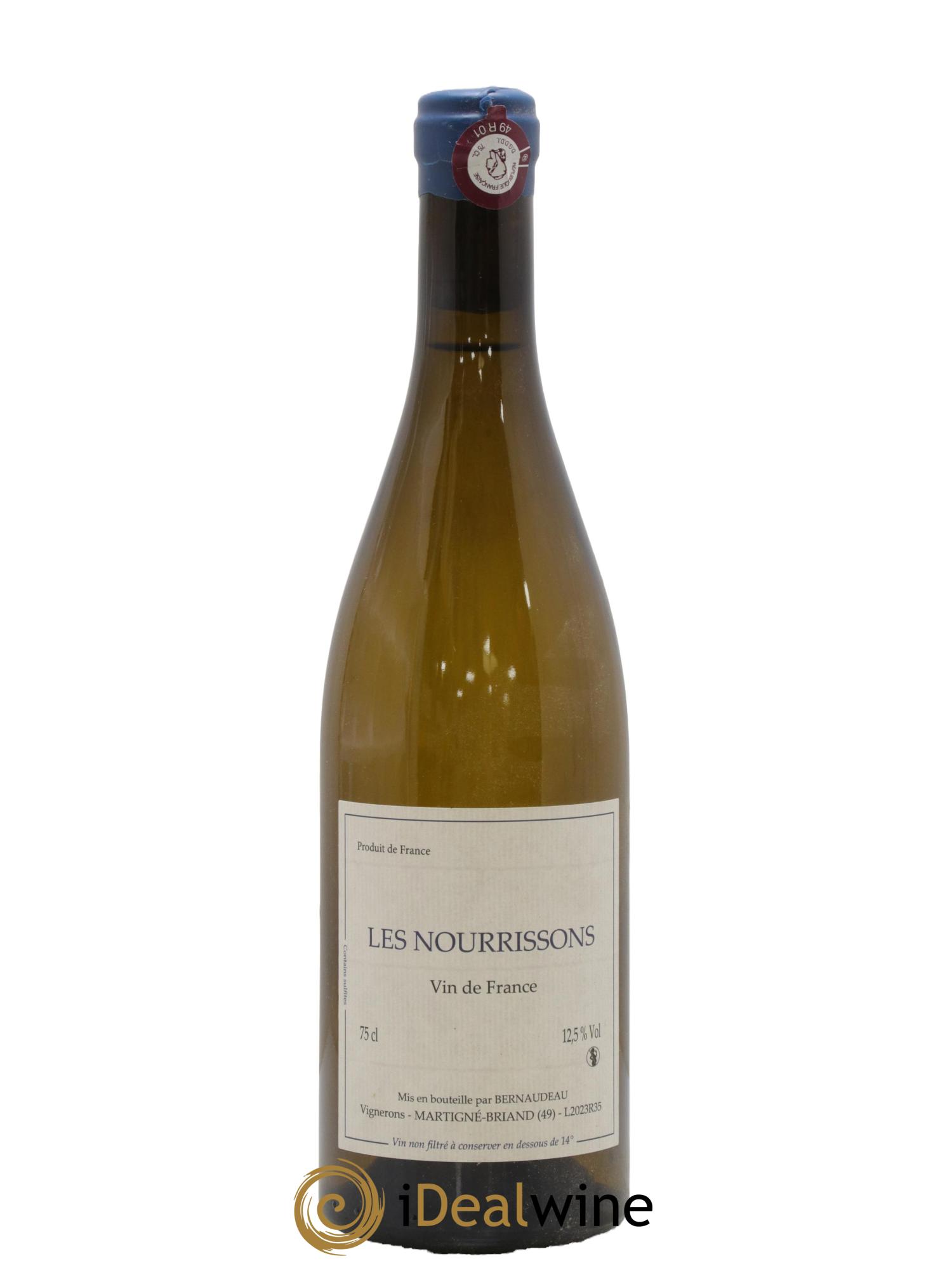 Vin de France Les Nourrissons Stéphane Bernaudeau 2023 - Lot de 1 bouteille - 0