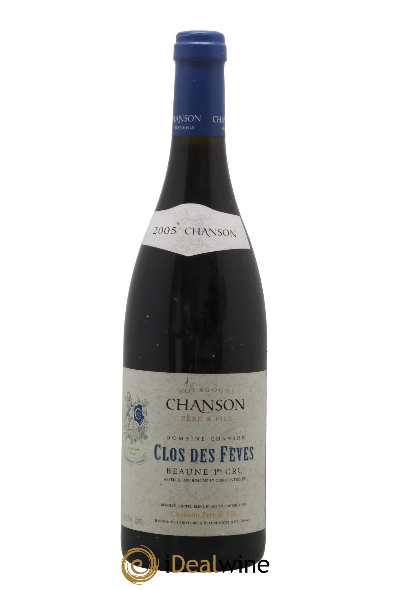 Beaune 1er Cru Clos des Fèves Chanson 2005 - Lotto di 1 bottiglia - 0