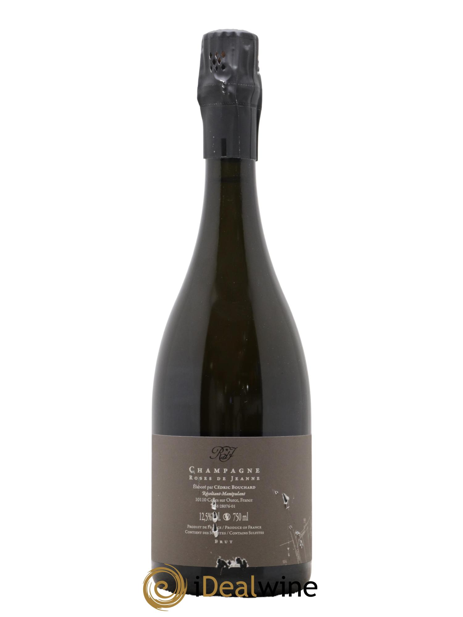 Roses de Jeanne Les Ursules Blanc de Noirs Brut Cédric Bouchard 2019 - Lot de 1 bouteille - 1