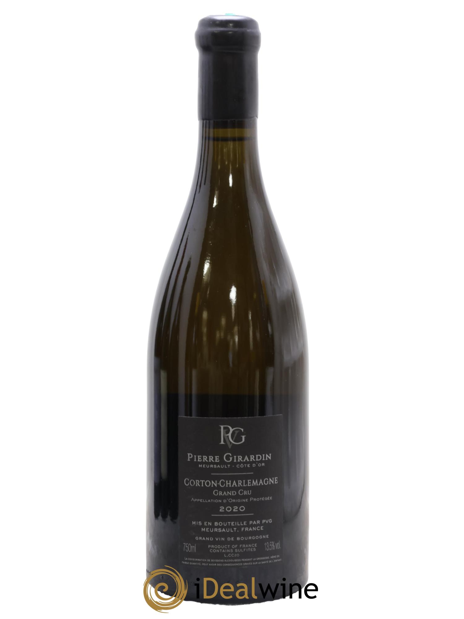Corton-Charlemagne Grand Cru Pierre Girardin 2020 - Lot de 1 bouteille - 1