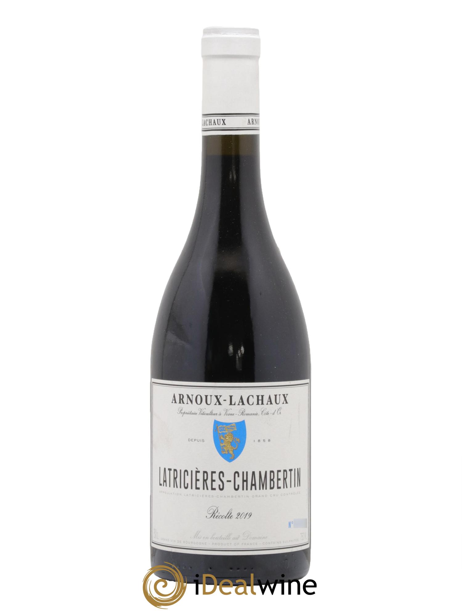 Latricières-Chambertin Grand Cru Arnoux-Lachaux (Domaine) 2019 - Lot de 1 bouteille - 0