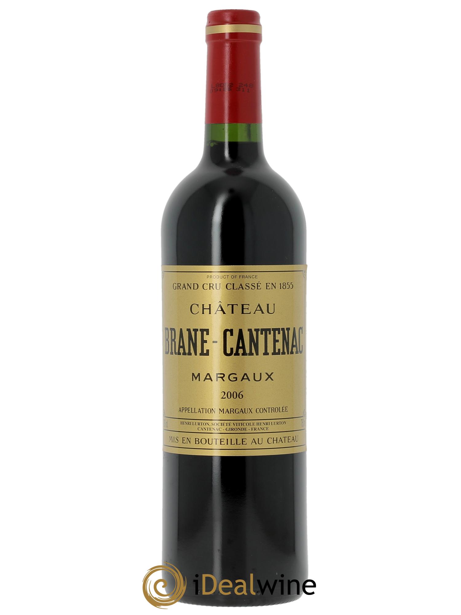 Château Brane Cantenac 2ème Grand Cru Classé (CBO à partir de 6 bts) 2006 - Lot de 1 bouteille - 0