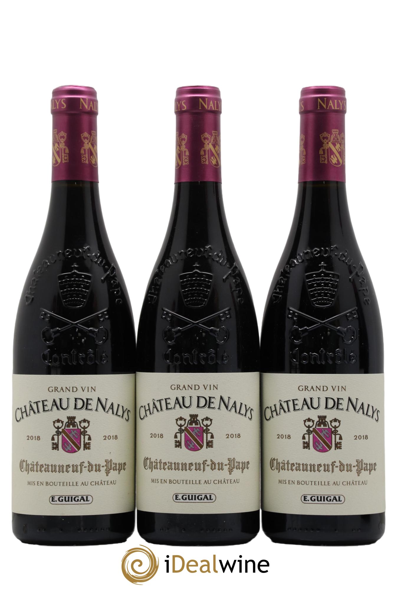 Châteauneuf-du-Pape Château de Nalys 2018 - Lot de 6 bouteilles - 1