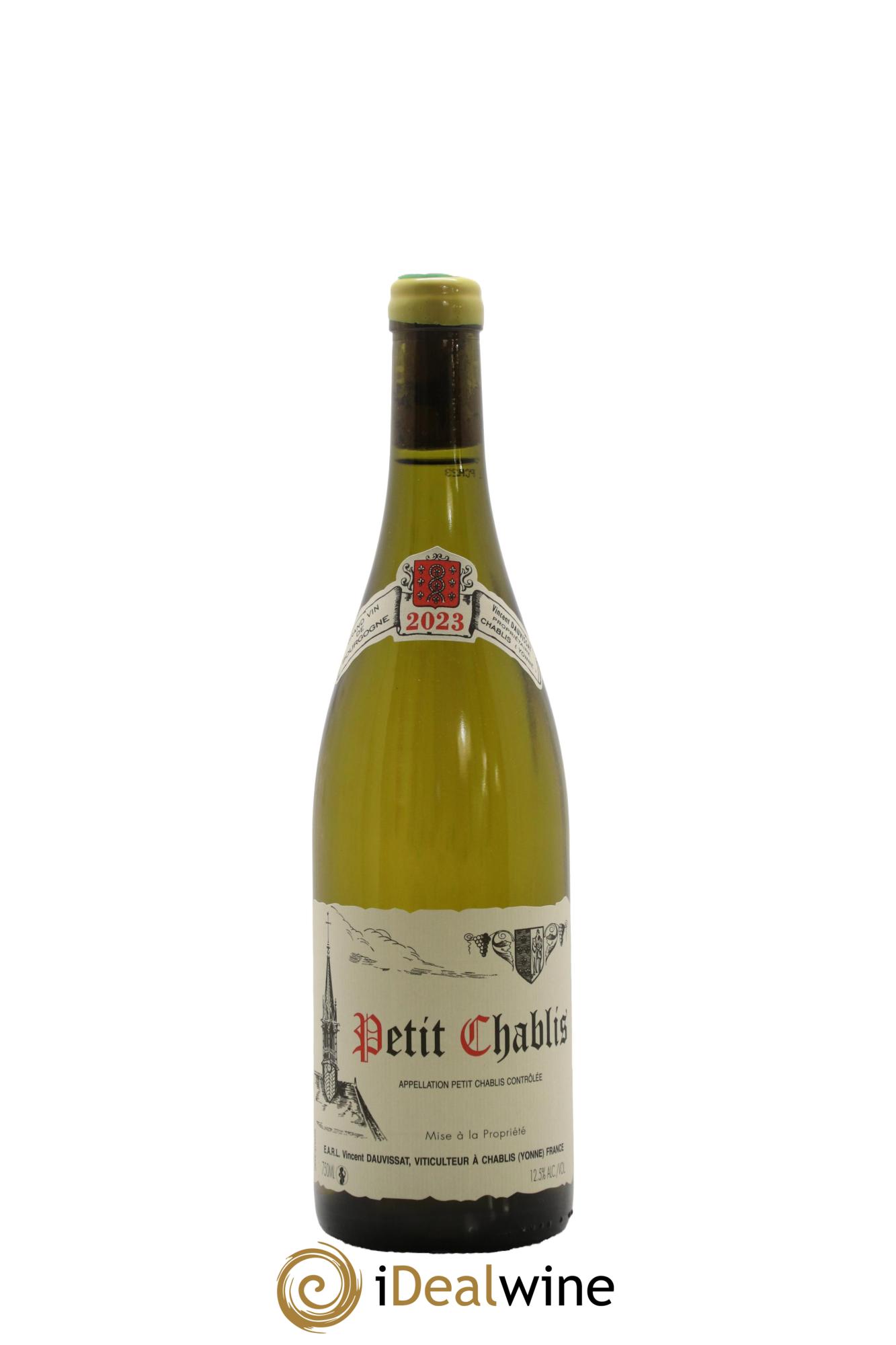 Petit Chablis Vincent Dauvissat (Domaine) 2023 - Posten von 1 Flasche - 0