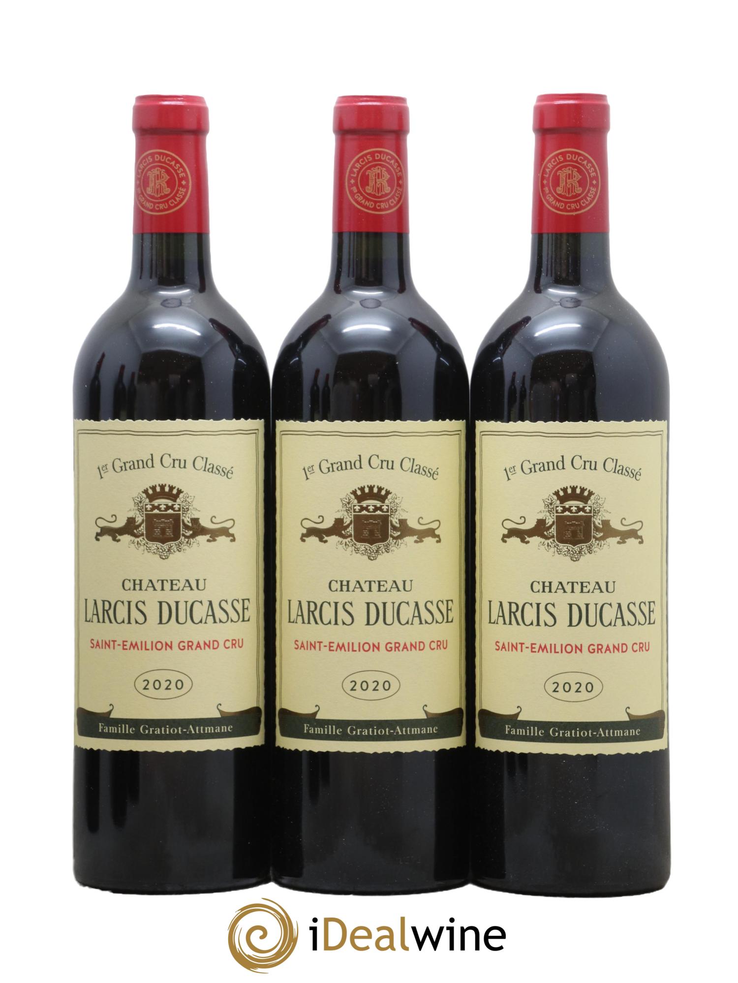Château Larcis Ducasse 1er Grand Cru Classé B 2020 - Lotto di 6 bottiglie - 1