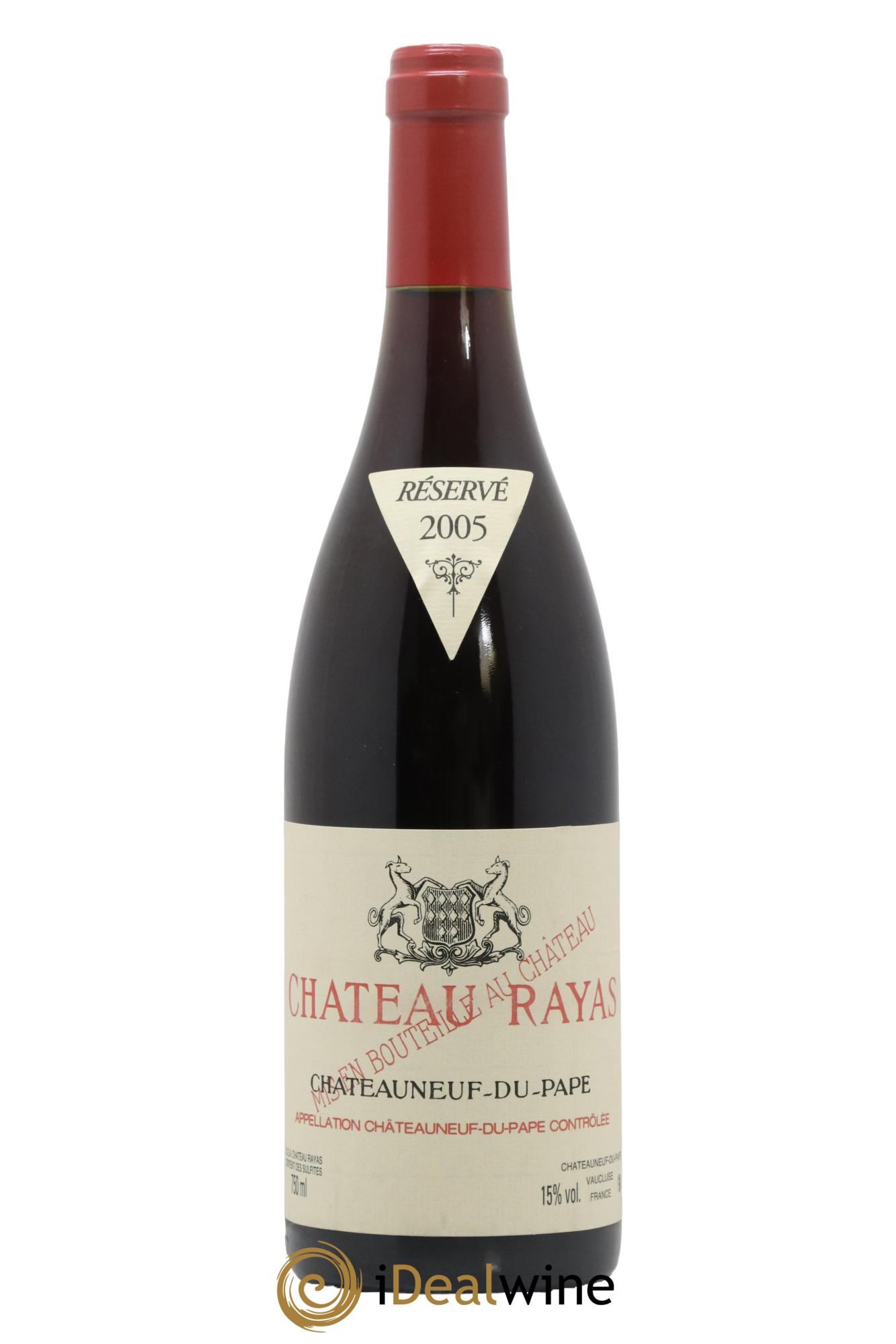 Châteauneuf-du-Pape Château Rayas Emmanuel Reynaud 2005 - Lot de 1 bouteille - 0