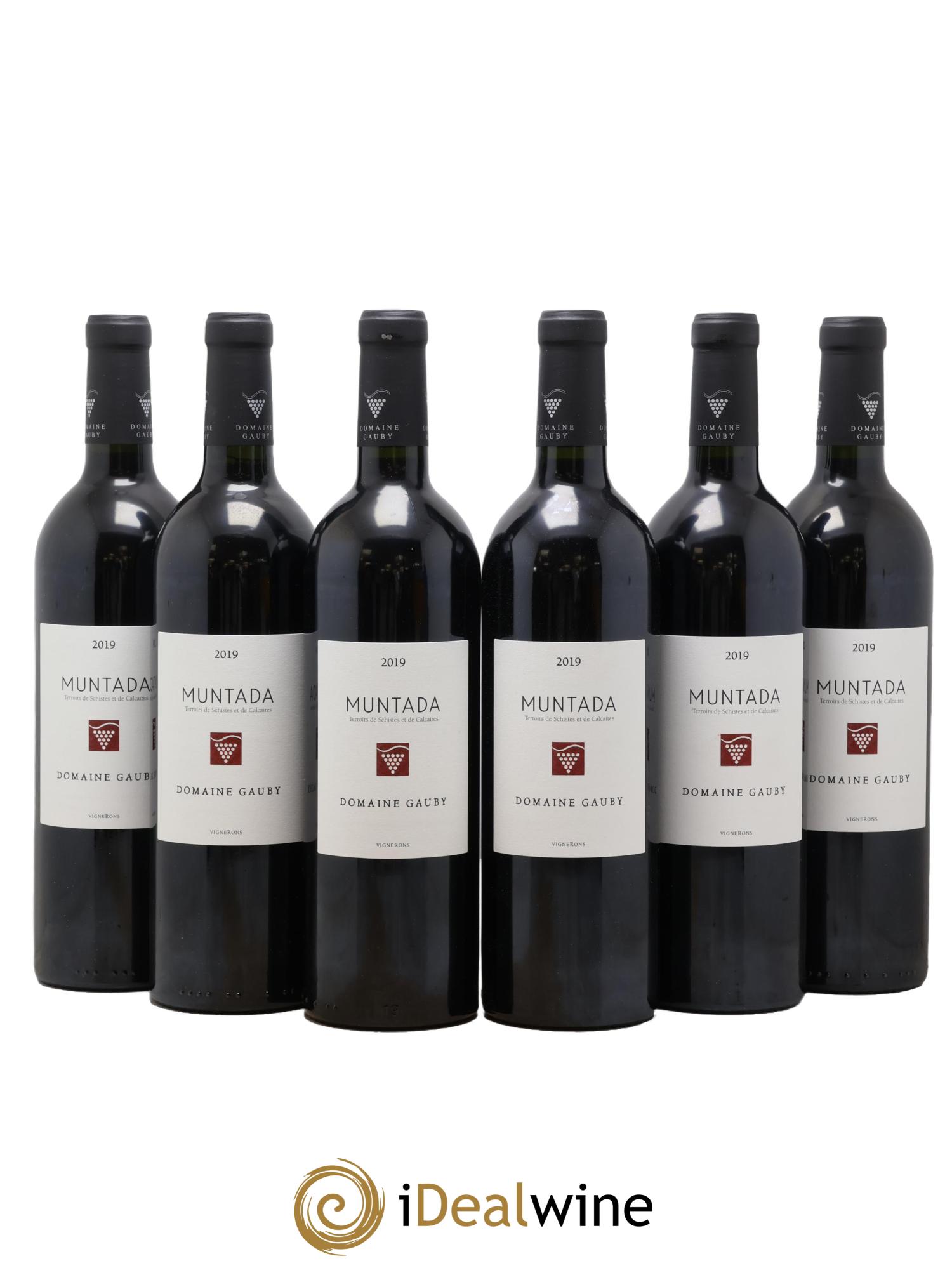 Côtes Catalanes (anciennement Côtes du Roussillon Villages) La Muntada Gauby (Domaine) 2019 - Posten von 6 Flaschen - 0