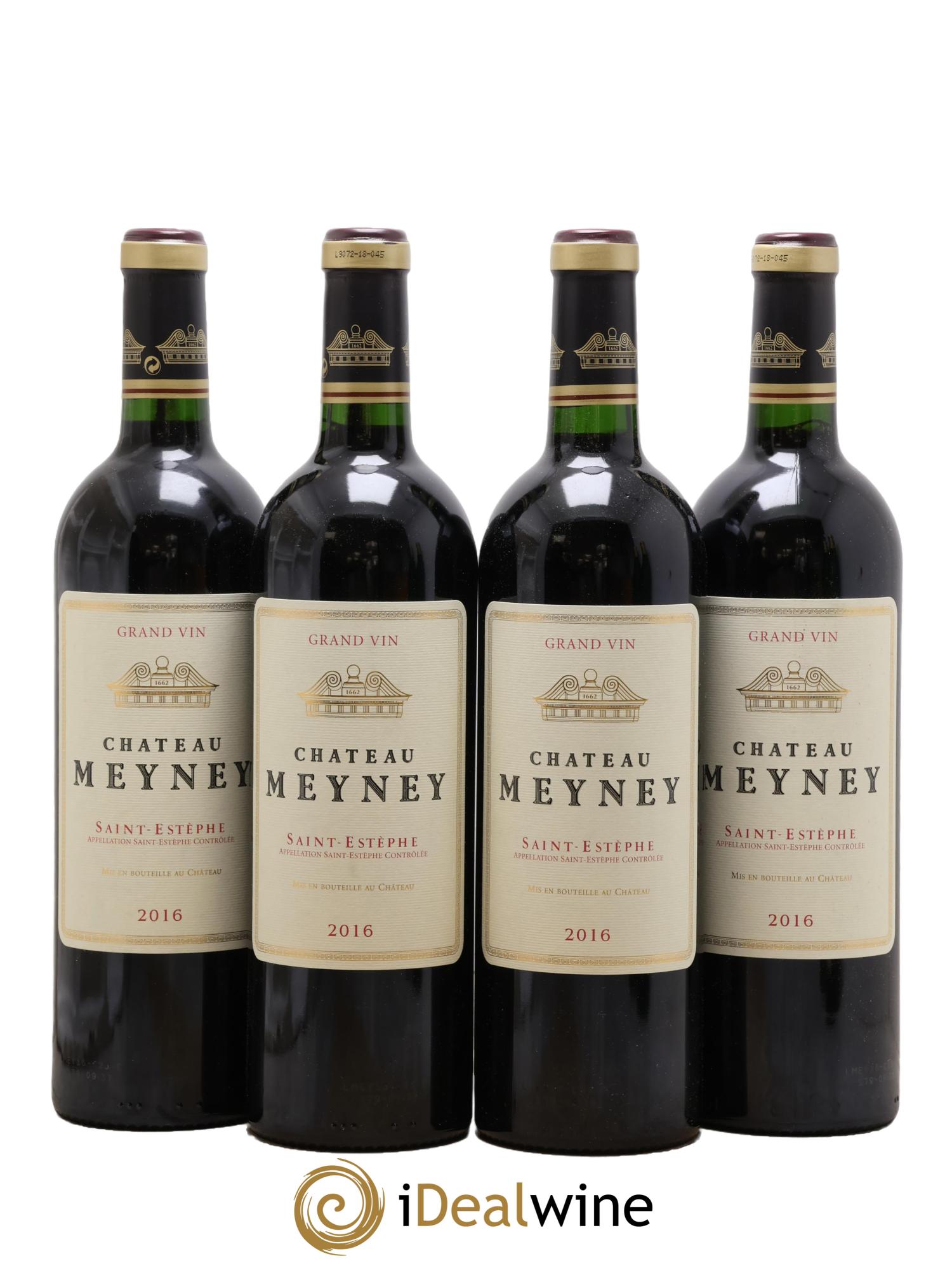 Château Meyney 2016 - Lot de 4 bouteilles - 0