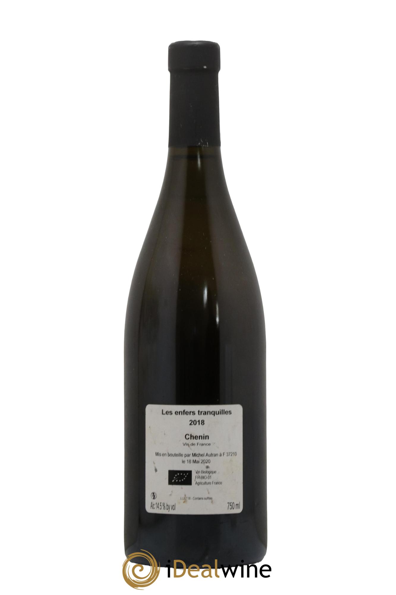 Vin de France Les Enfers Tranquilles Michel Autran 2018 - Posten von 1 Flasche - 1