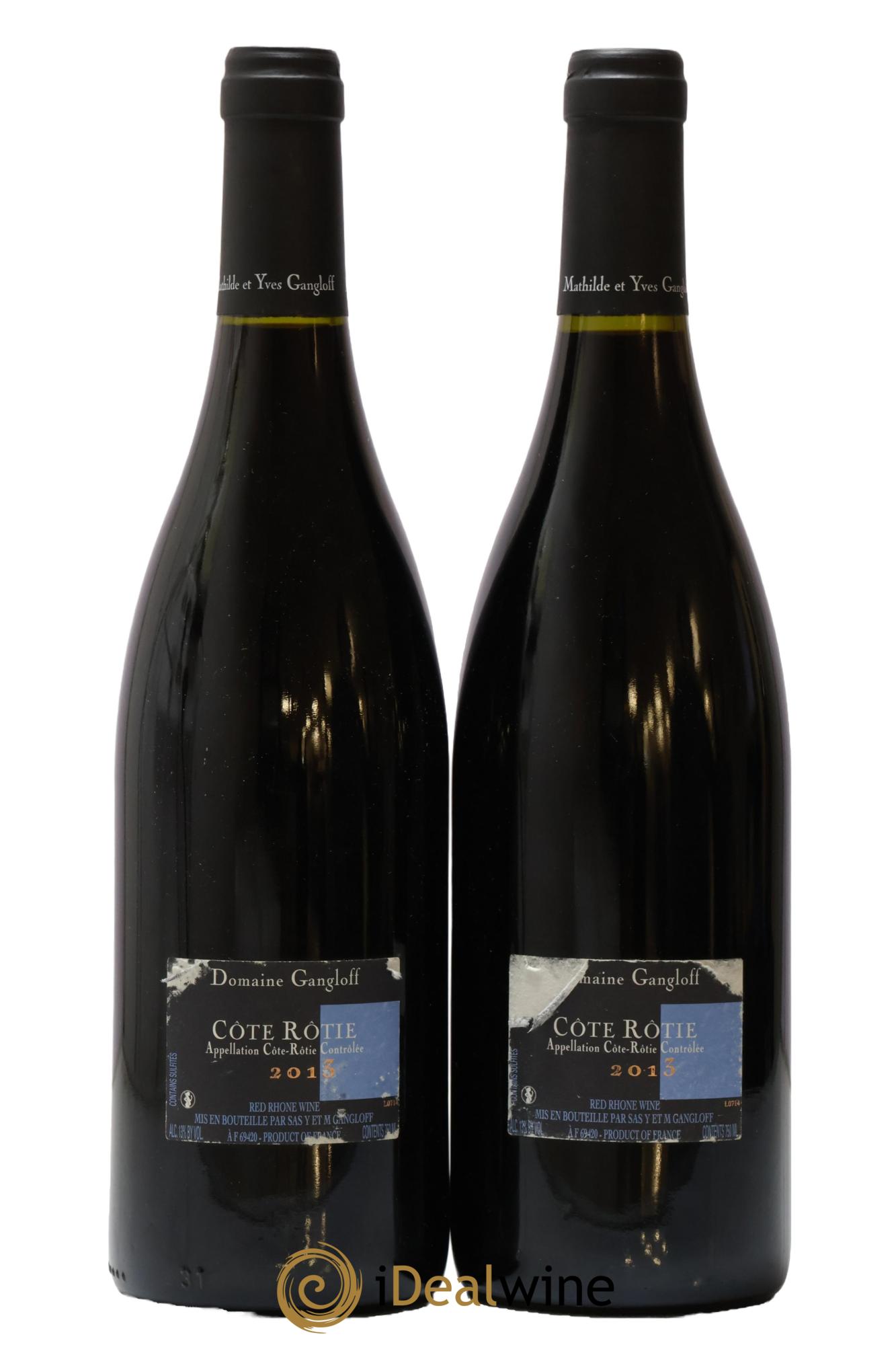Côte-Rôtie La Barbarine Gangloff (Domaine) 2013 - Lot de 2 bouteilles - 1