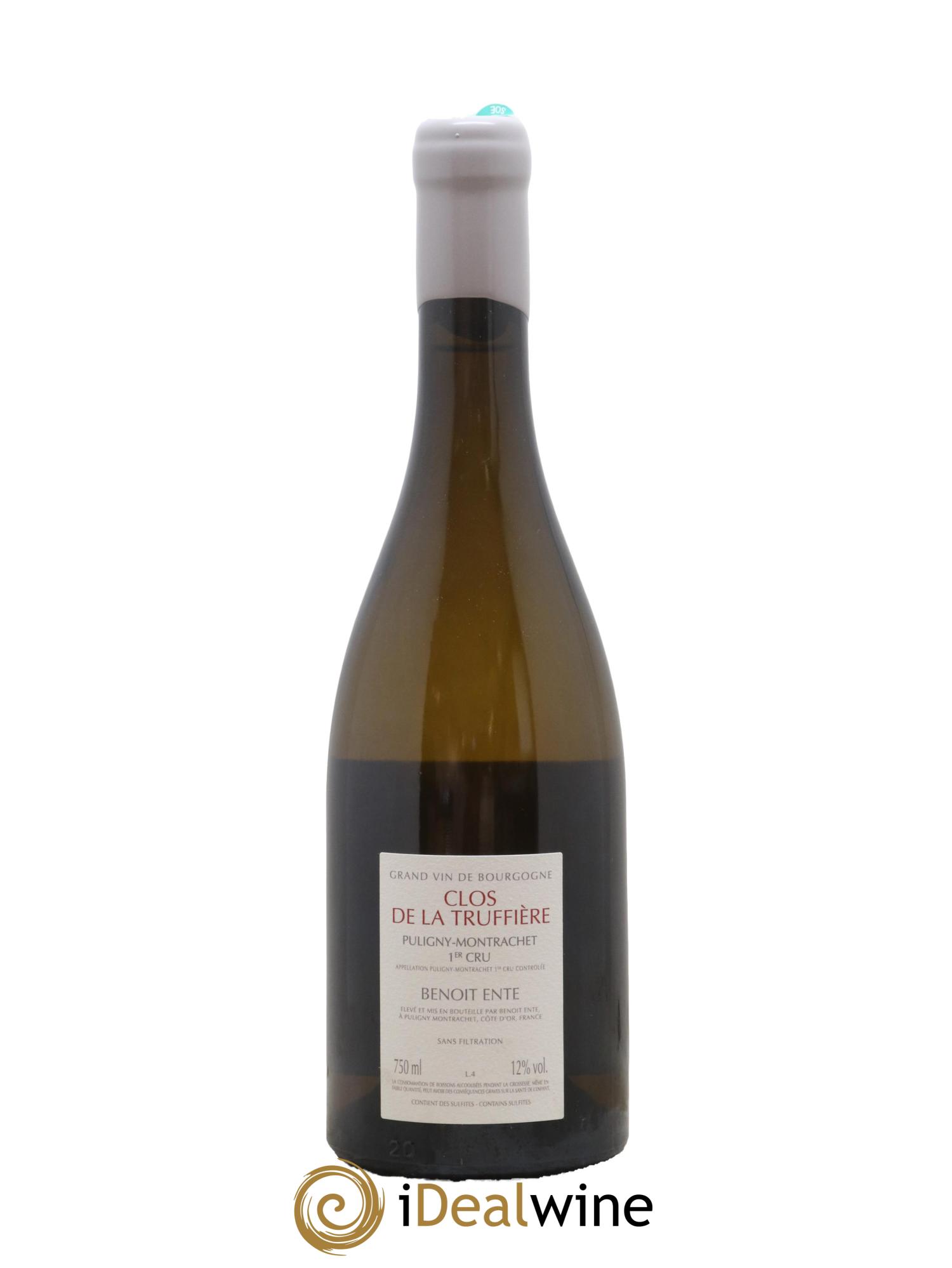 Puligny-Montrachet 1er Cru Clos de la Truffière Benoit Ente 2020 - Lot de 1 bouteille - 1