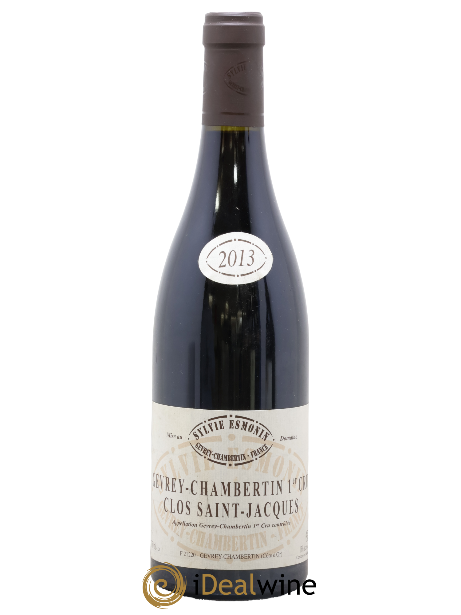 Gevrey-Chambertin 1er Cru Clos Saint Jacques Sylvie Esmonin 2013 - Lot de 1 bouteille - 0