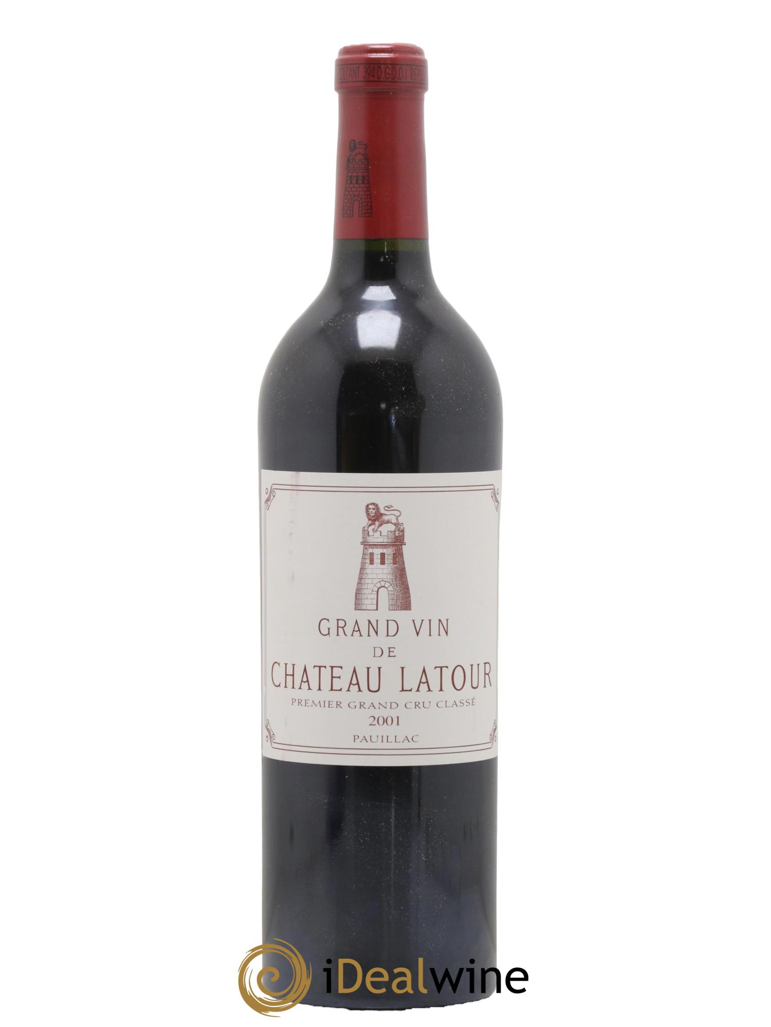 Château Latour 1er Grand Cru Classé 2001 - Posten von 1 Flasche - 0