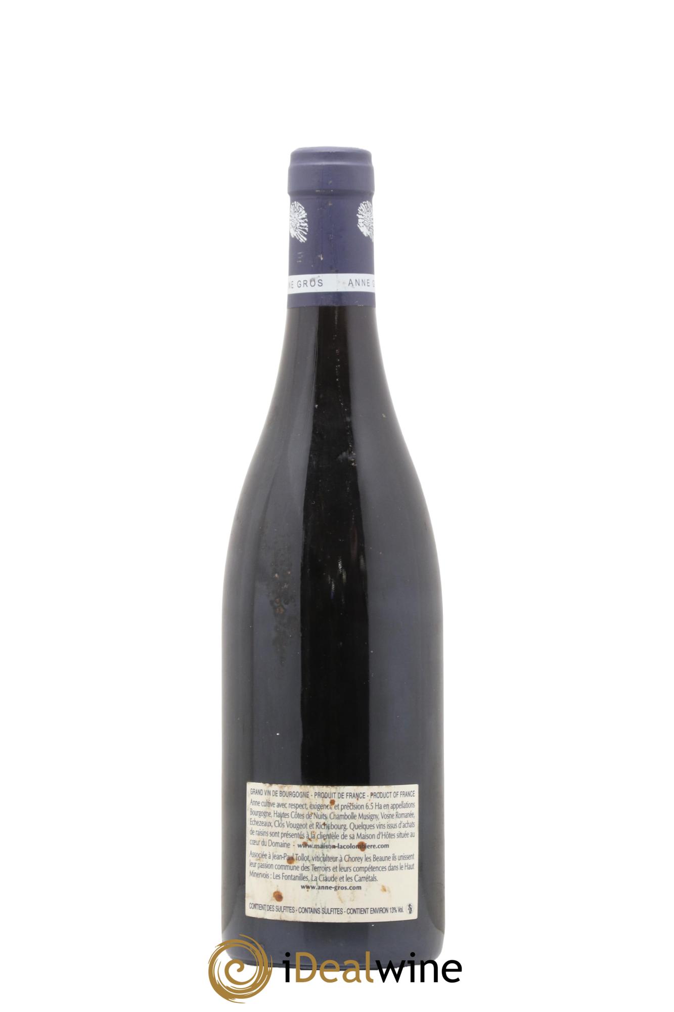 Clos de Vougeot Grand Cru Le Grand Maupertui Anne Gros 2010 - Lotto di 1 bottiglia - 1