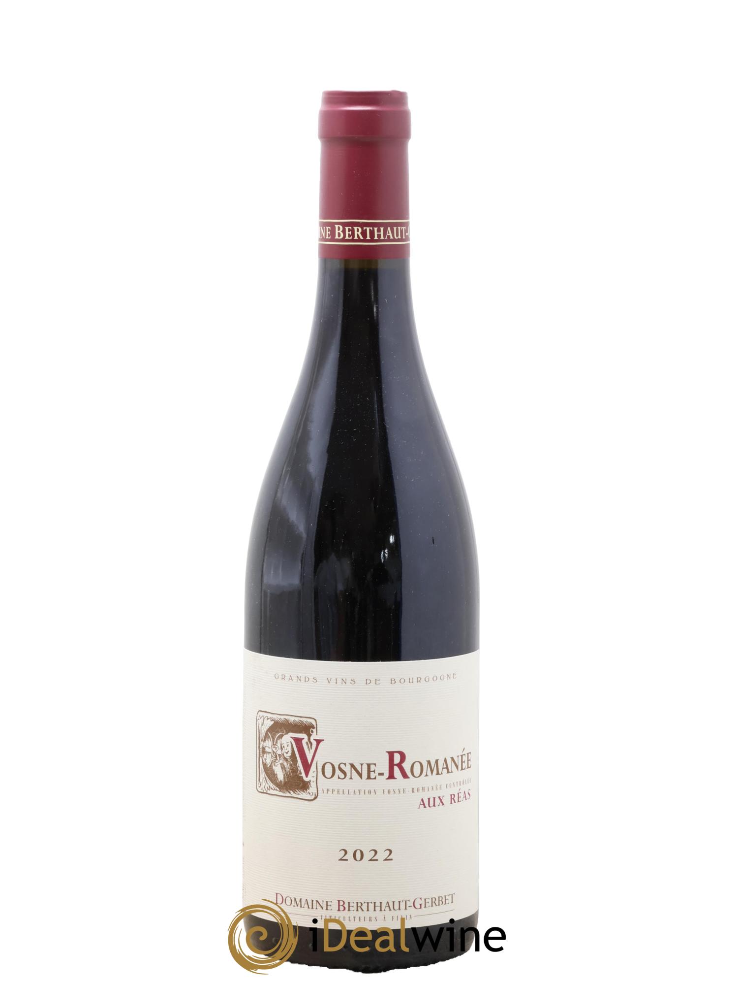 Vosne-Romanée Aux Reas Berthaut Gerbet (Domaine) 2022 - Lot of 1 bottle - 0