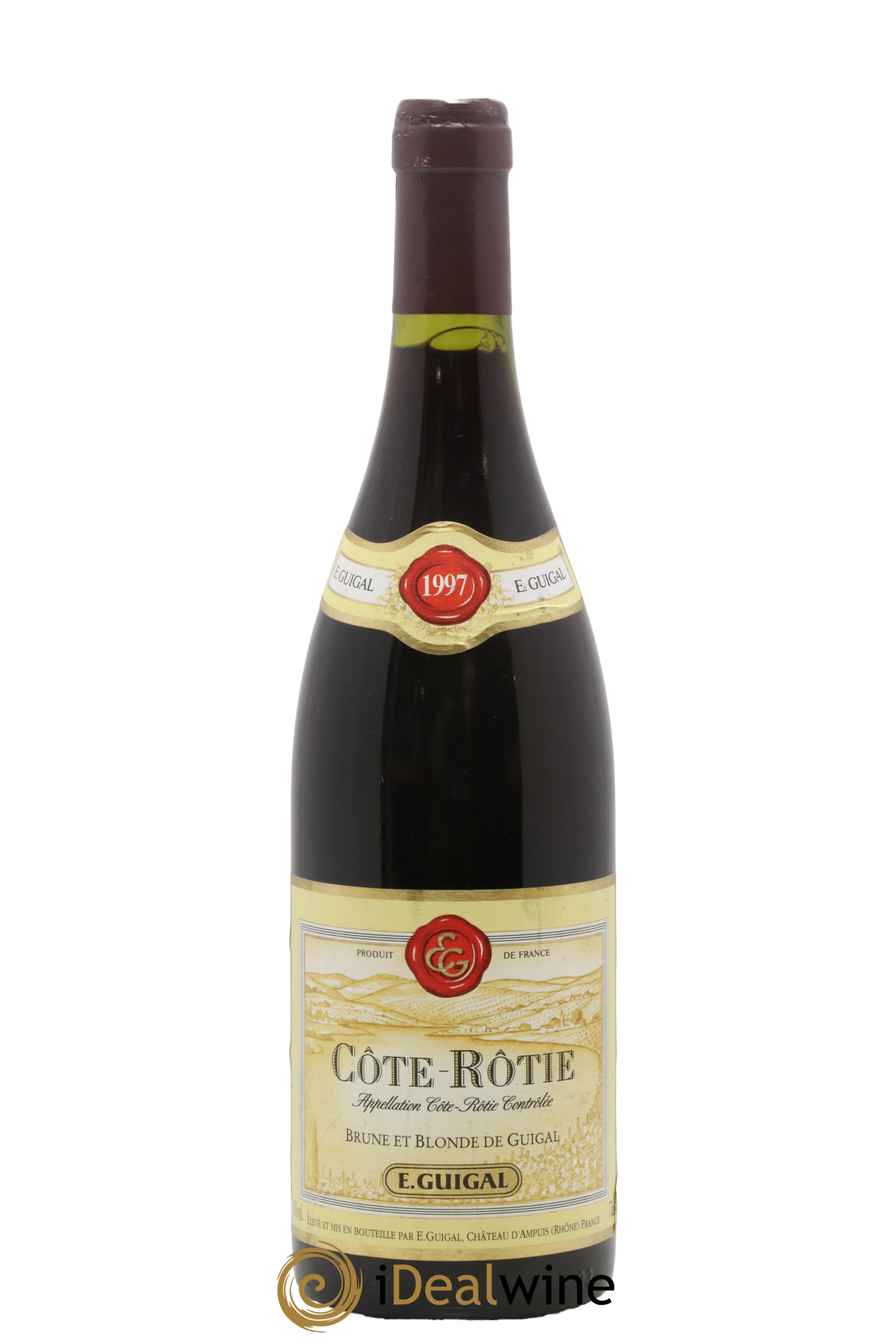 Côte-Rôtie Côtes Brune et Blonde Guigal 1997 - Lot de 1 bouteille - 0