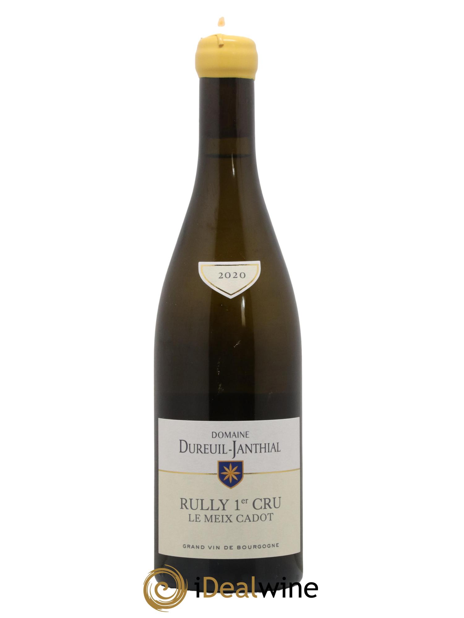 Rully 1er Cru Le Meix Cadot Vincent Dureuil-Janthial 2020 - Lot de 1 bouteille - 0